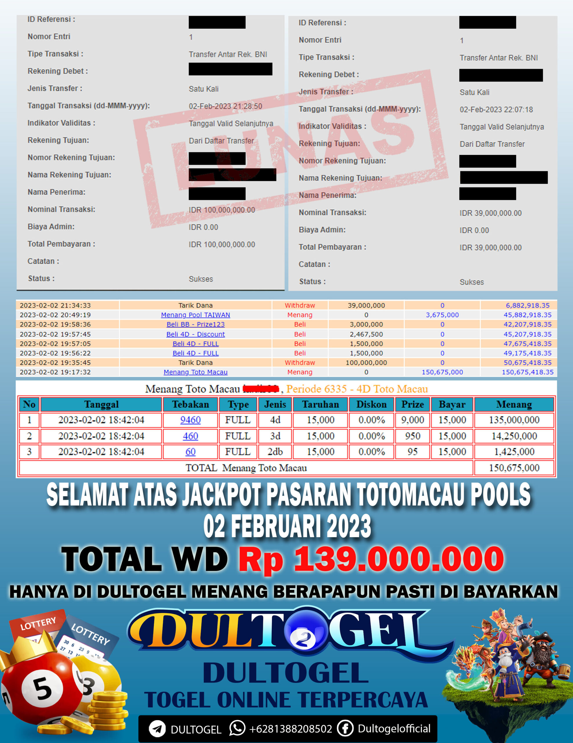 BUKTI JP DULTOGEL 02 FEBRUARI 2023