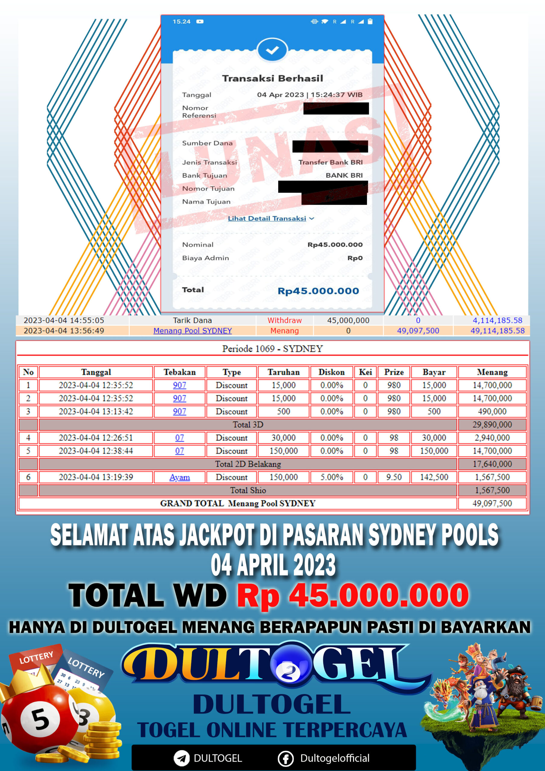 BUKTI JP DULTOGEL 4 APRIL 2023