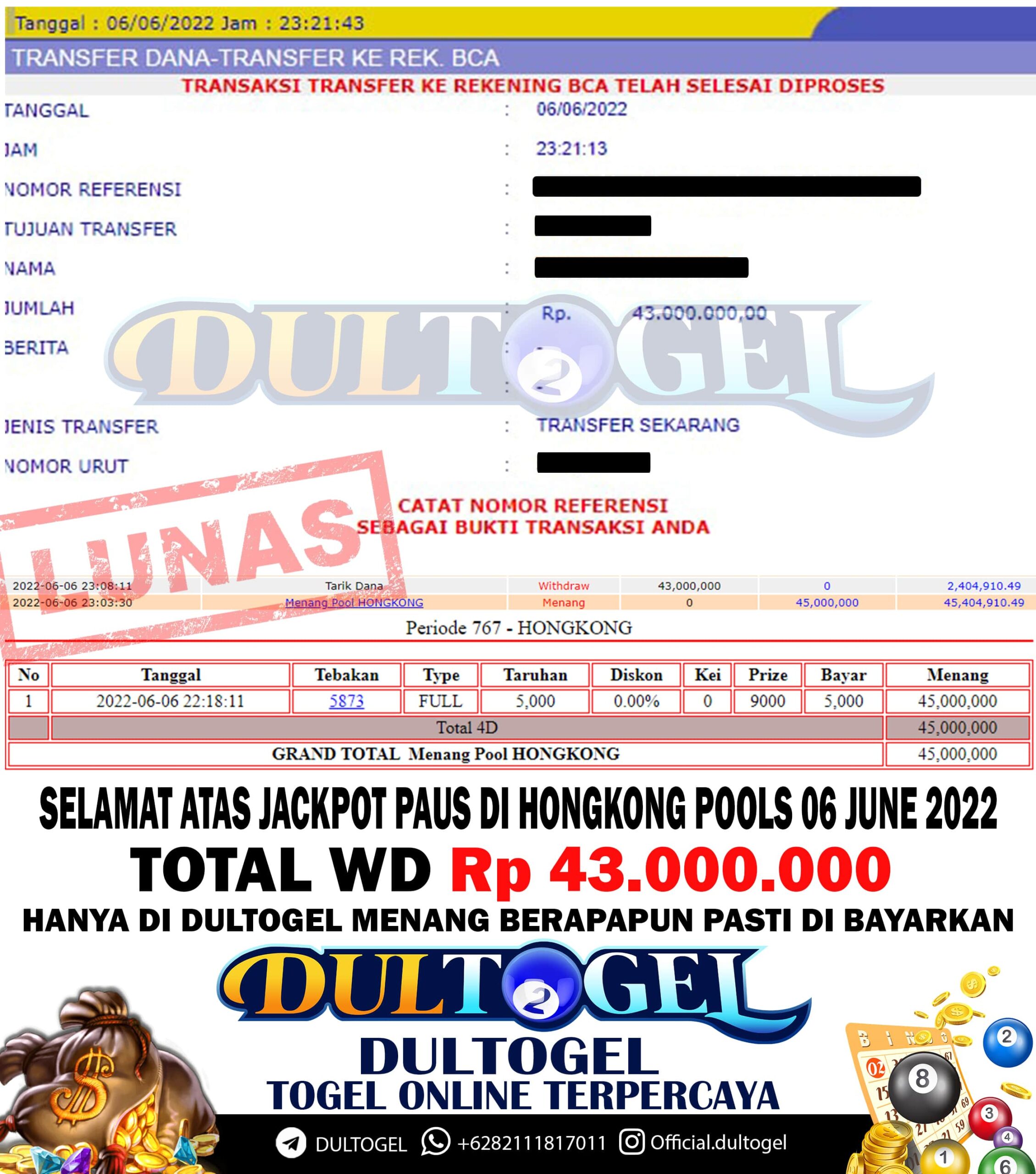 BUKTI JP DULTOGEL 6 JUNI 2022