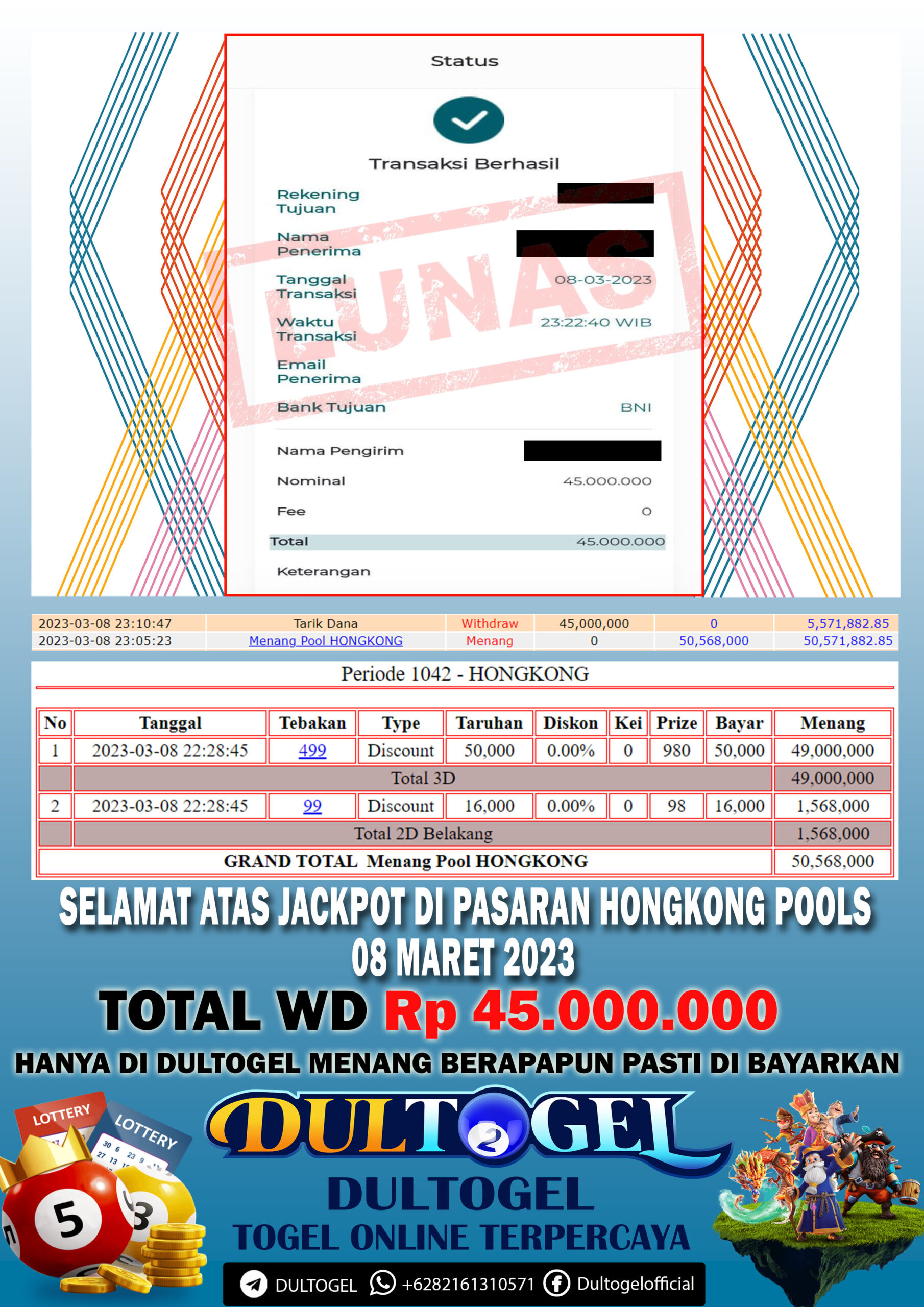 BUKTI JP DULTOGEL 08 MARET 2023