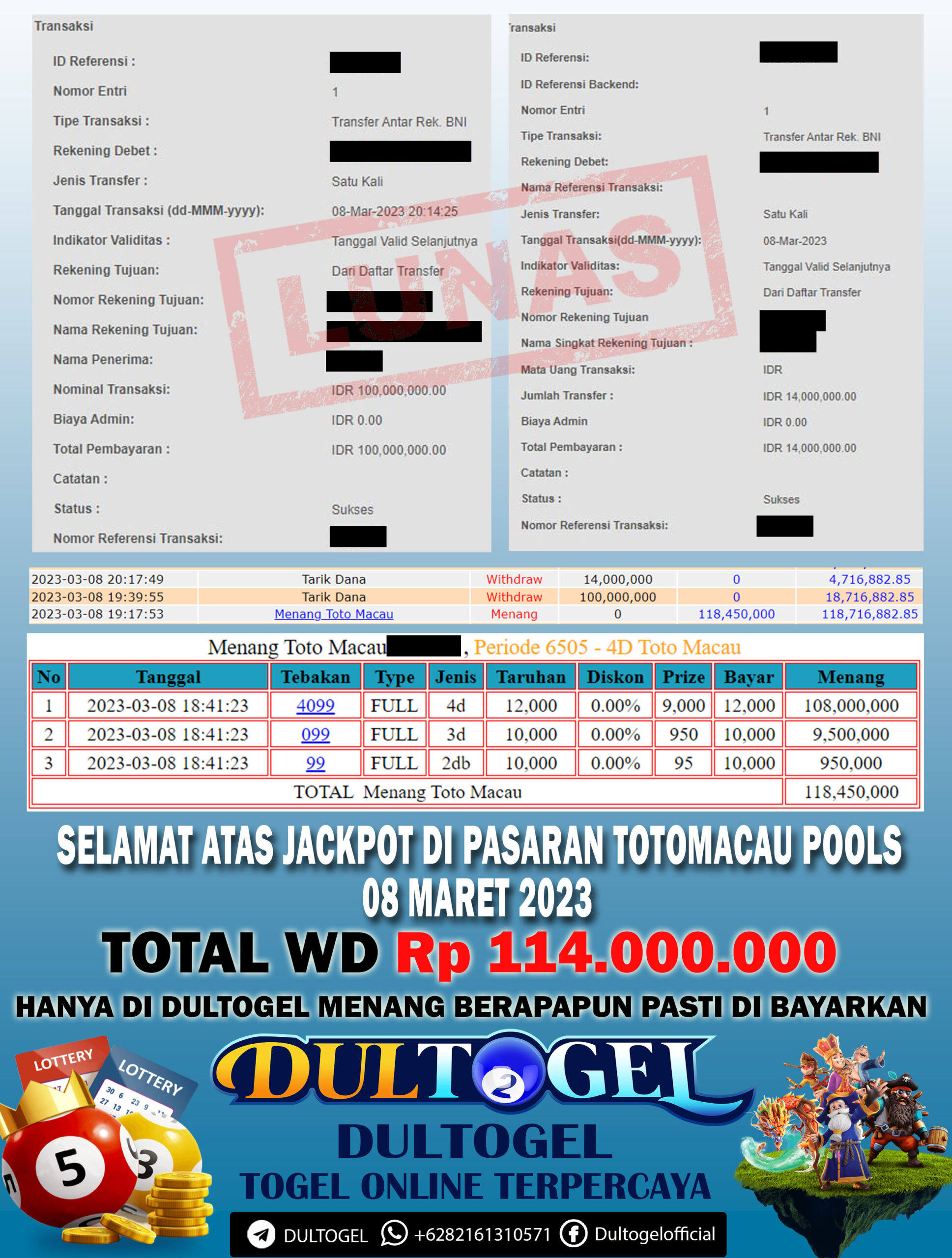 BUKTI JP DULTOGEL 08 MARET 2023