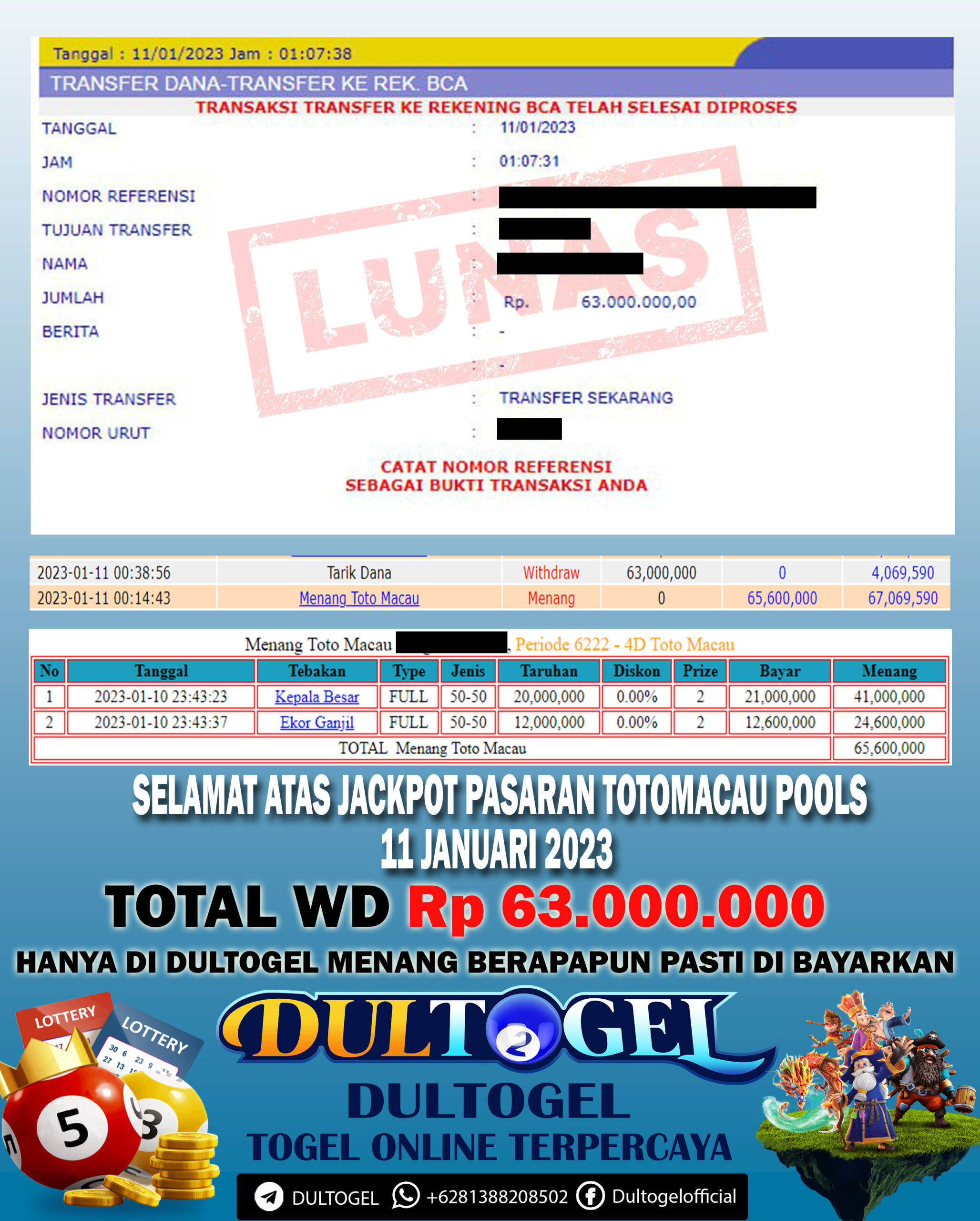 BUKTI JP DULTOGEL 11 JANUARI 2023