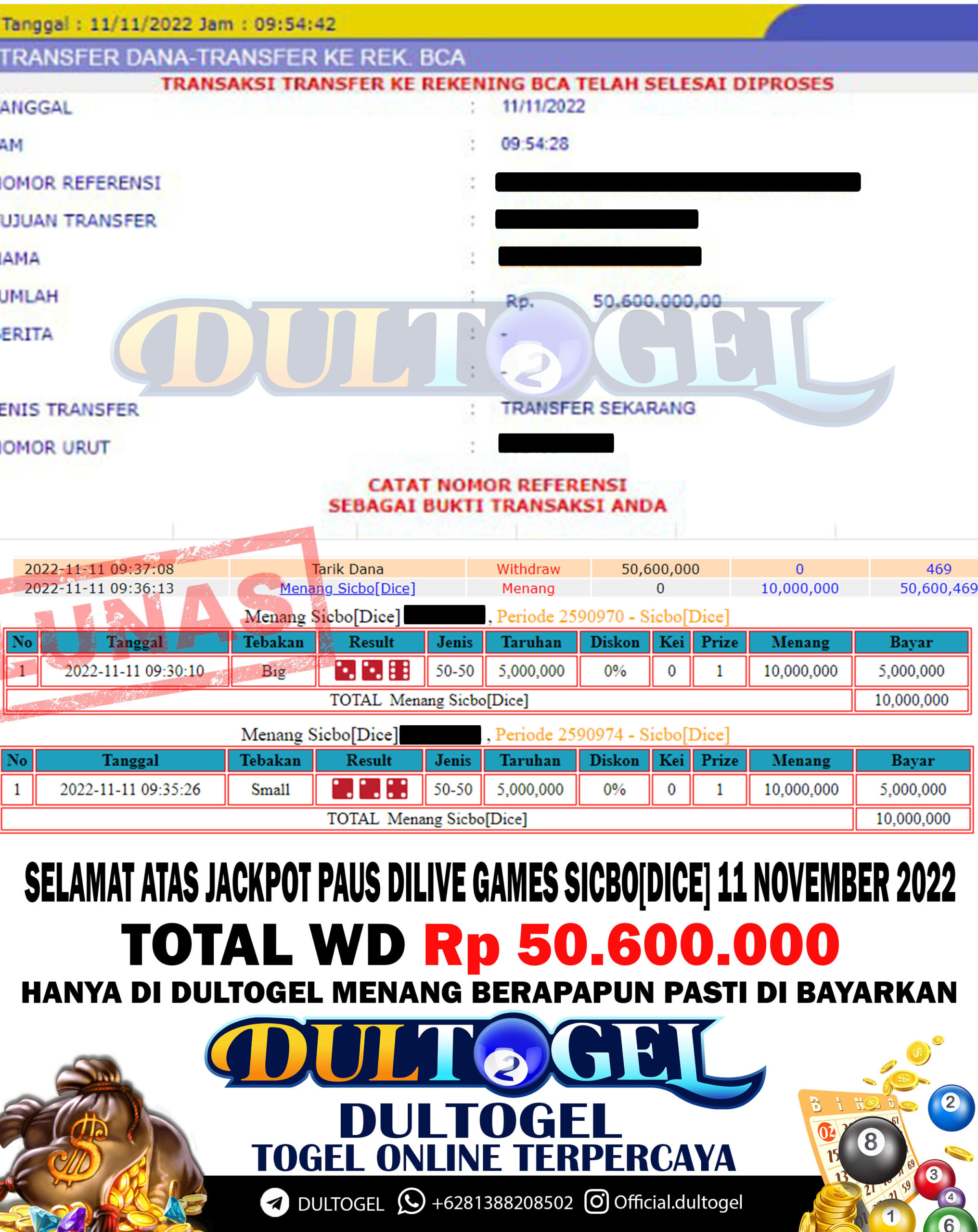 BUKTI JP DULTOGEL 11 NOVEMBER 2022