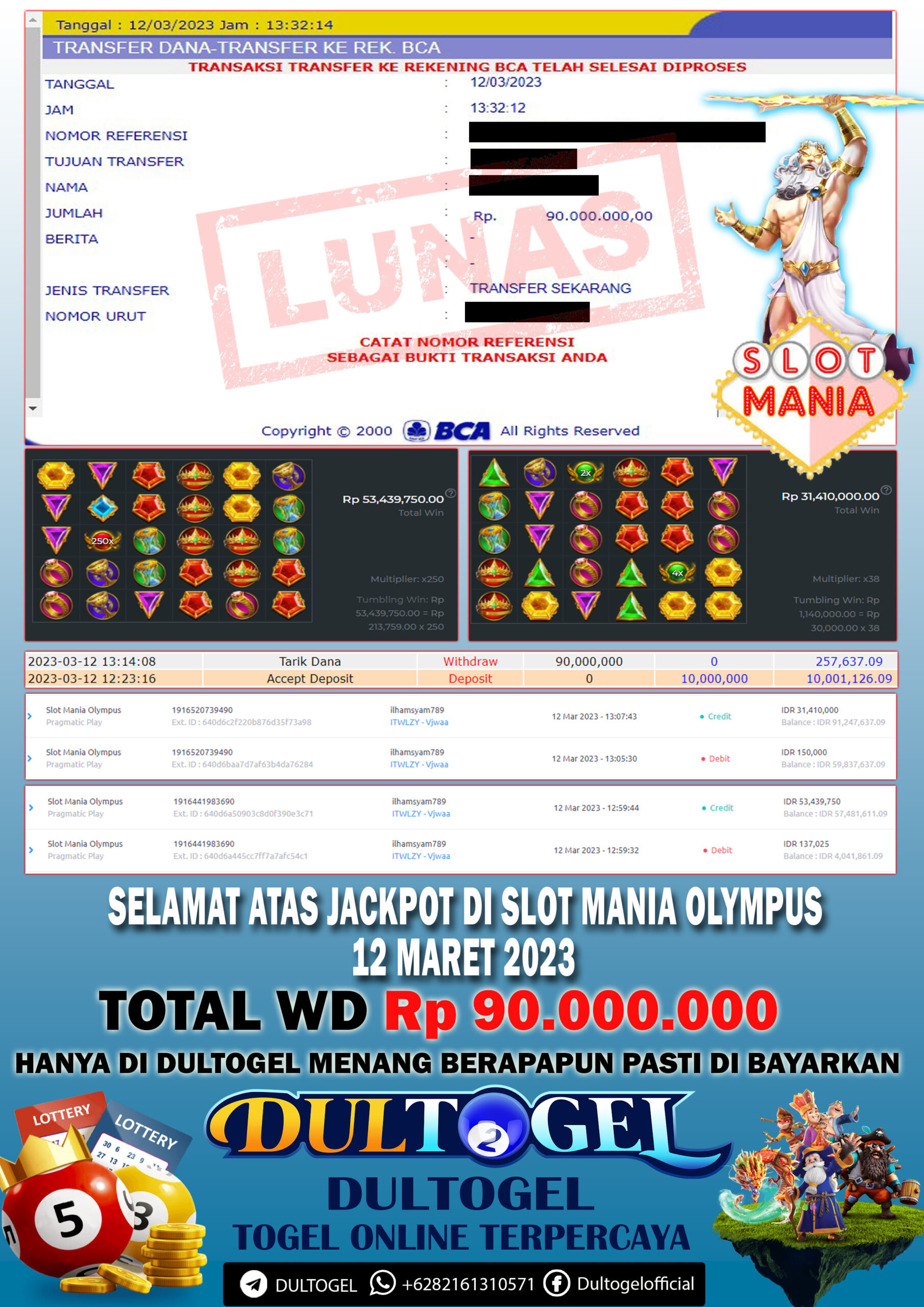 BUKTI JP DULTOGEL 12 MARET 2023