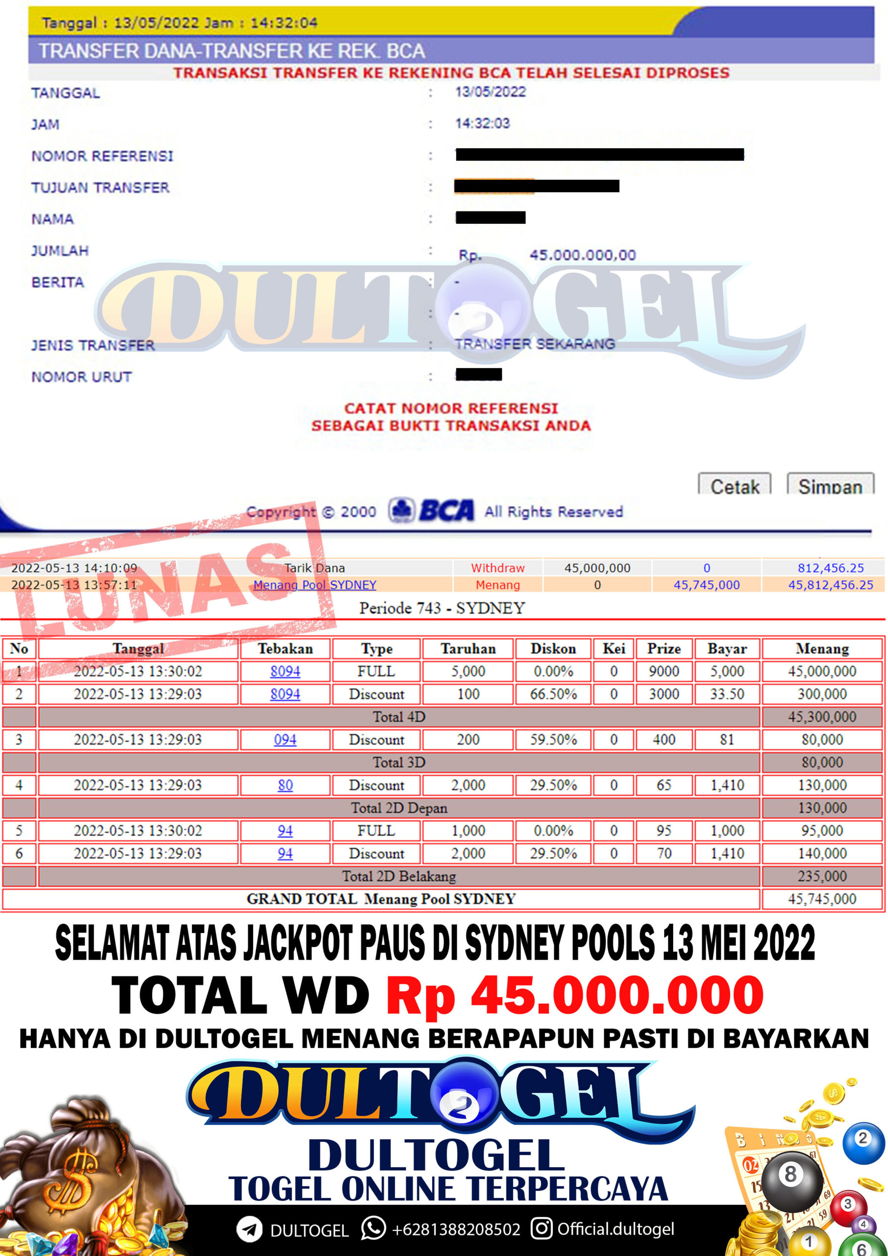 BUKTI JP DULTOGEL 13 MEI 2022