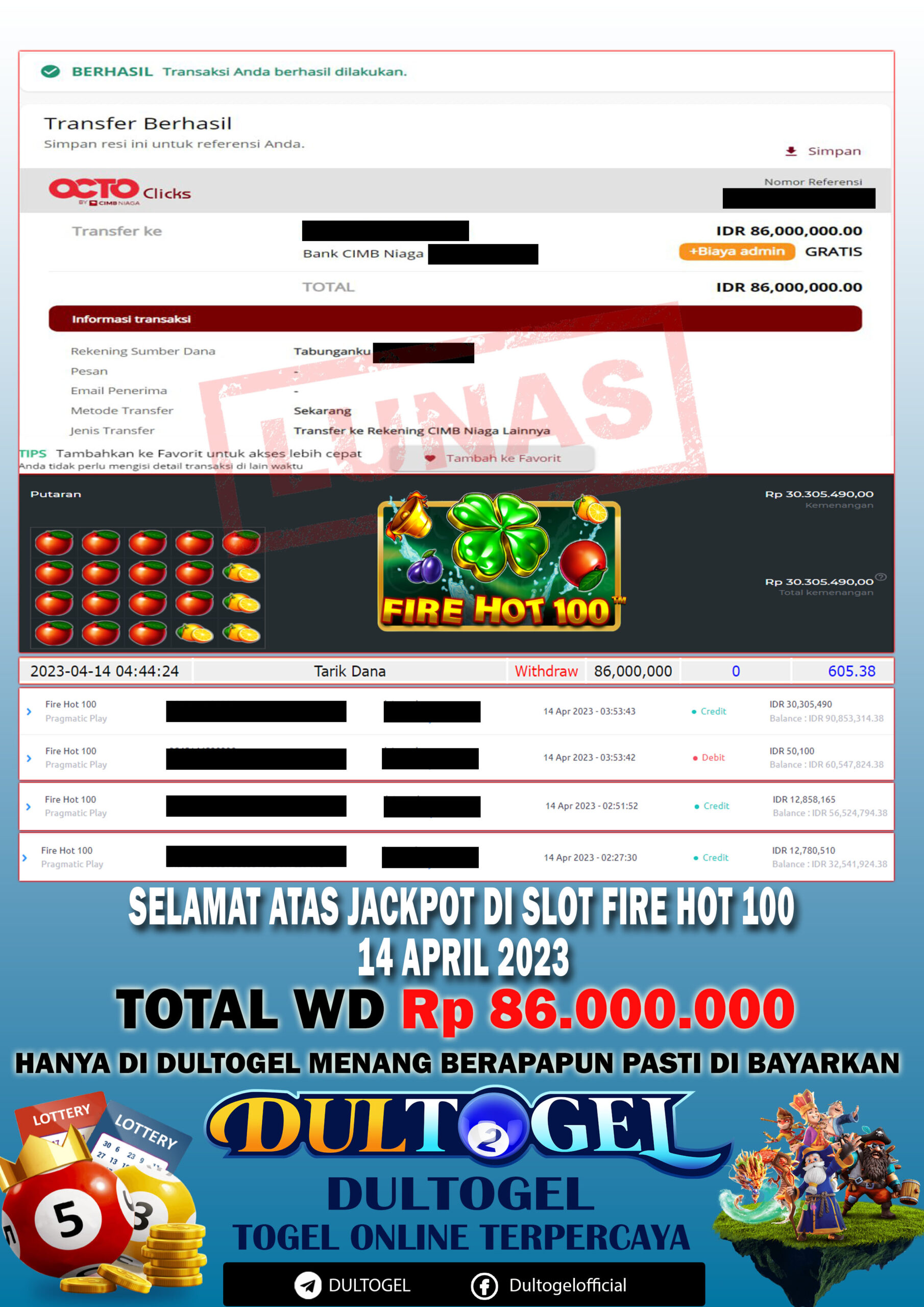 BUKTI JP DULTOGEL 14 APRIL 2023