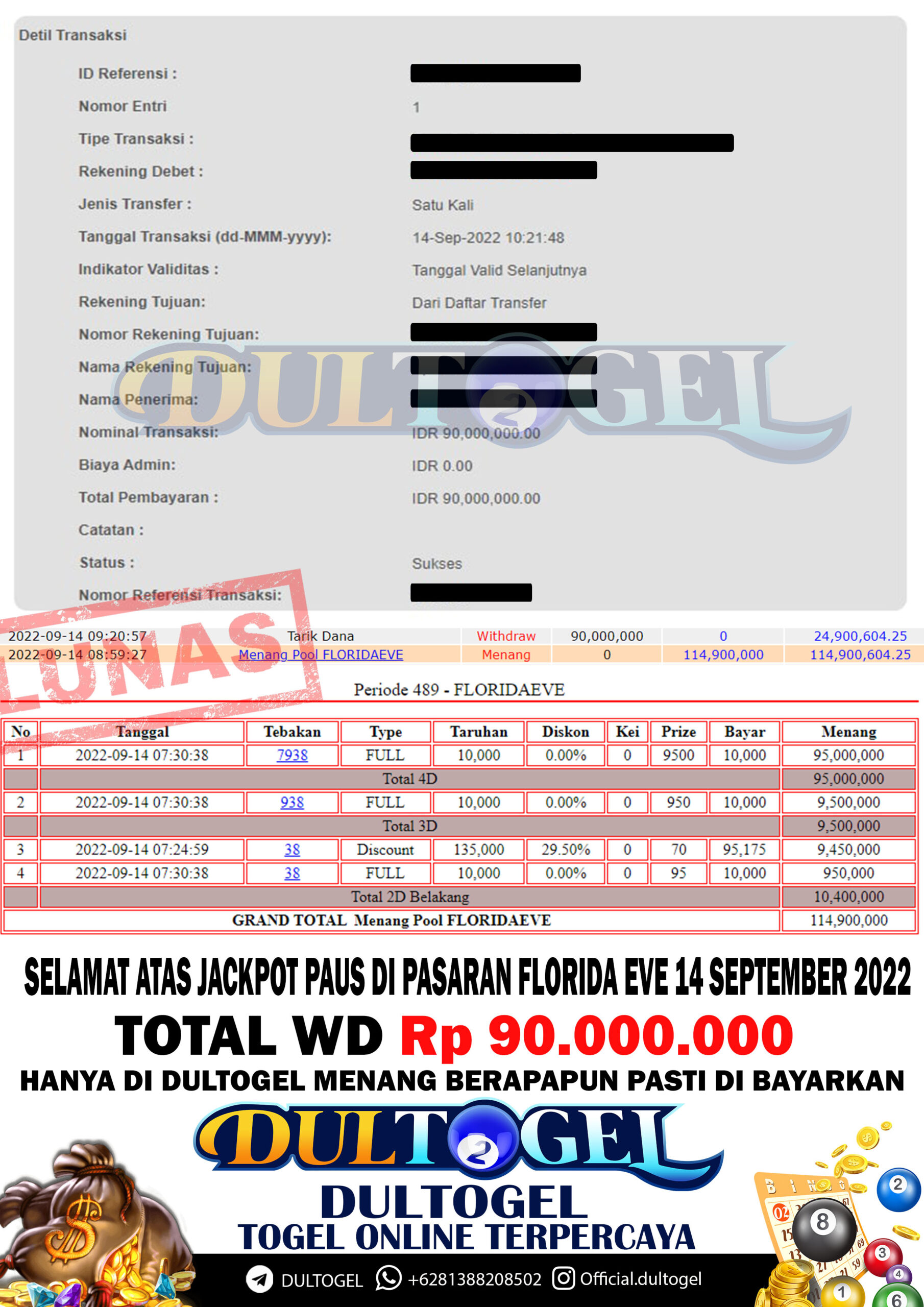 BUKTI JP DULTOGEL 14 SEPTEMBER 2022