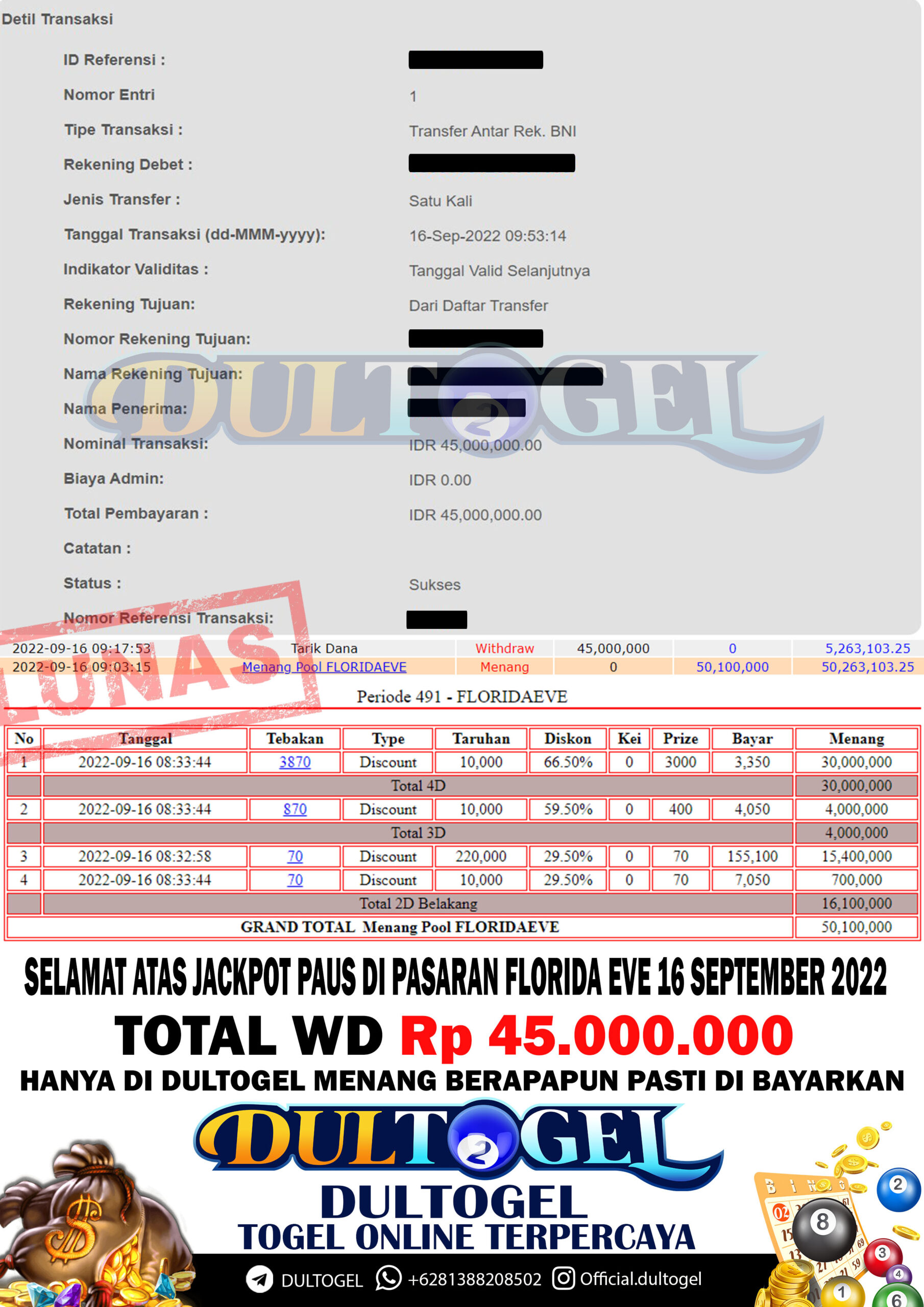 BUKTI JP DULTOGEL 14 SEPTEMBER 2022