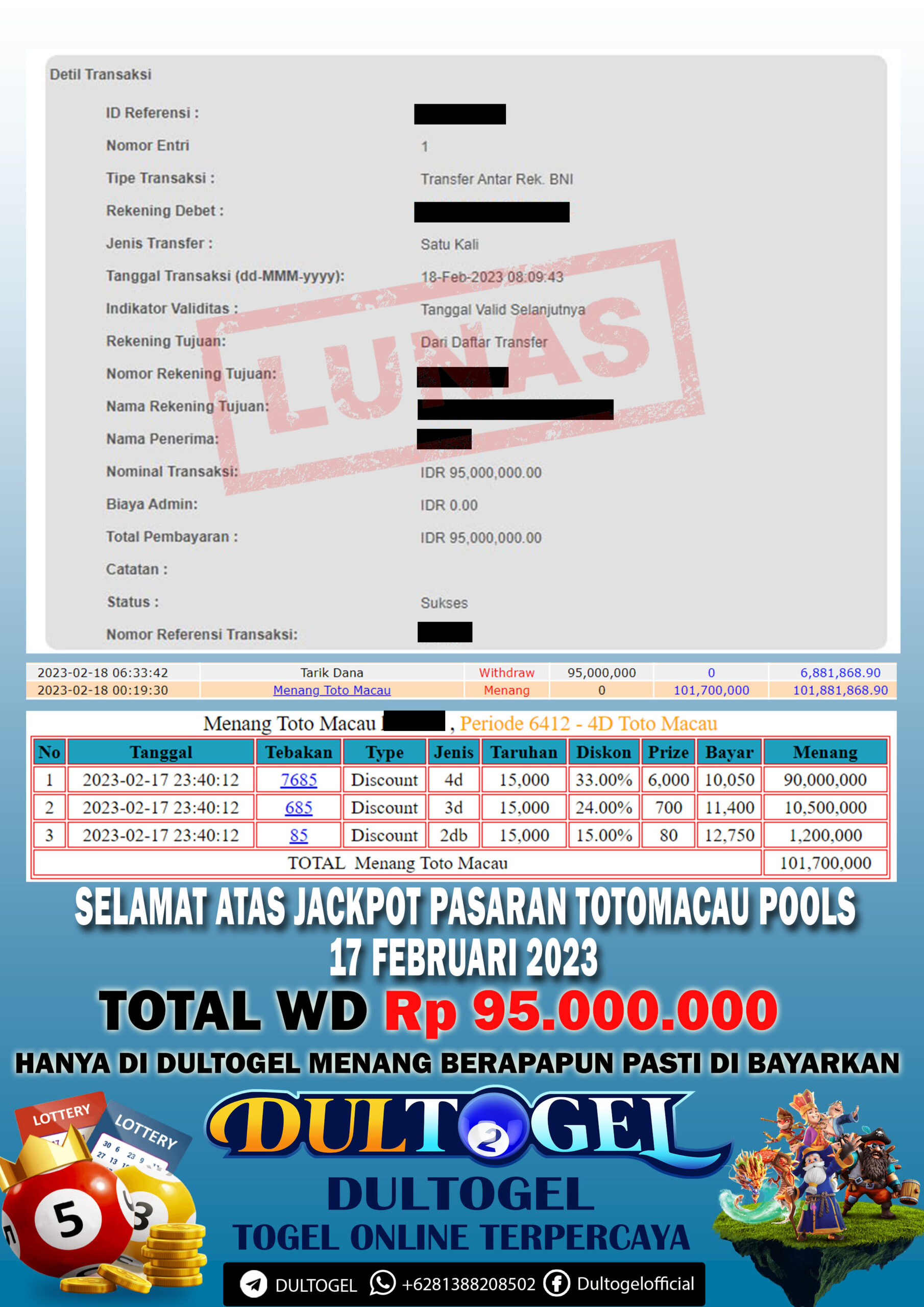BUKTI JP DULTOGEL 17 FEBRUARI 2023