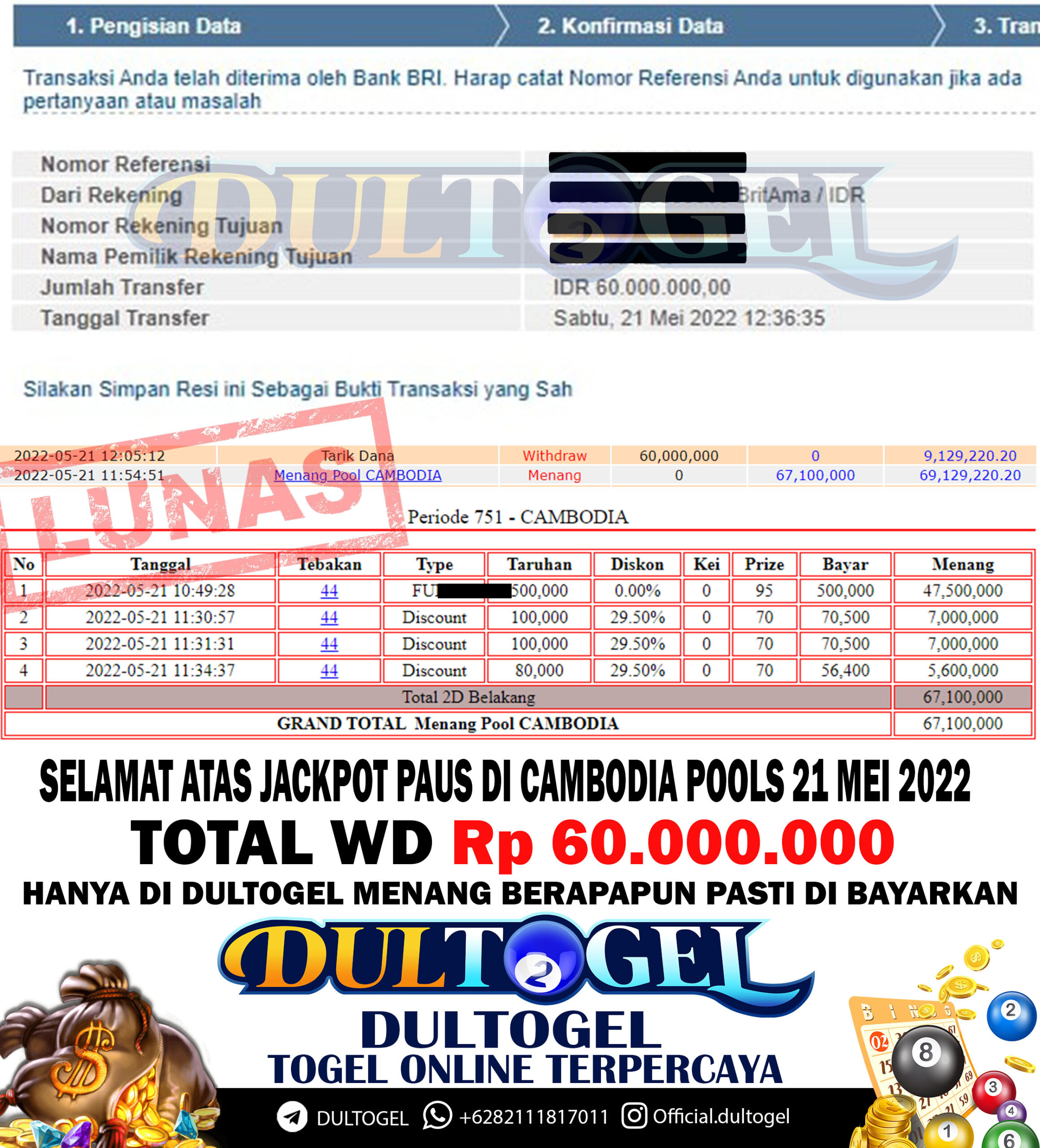 BUKTI JP DULTOGEL 21 MEI 2022