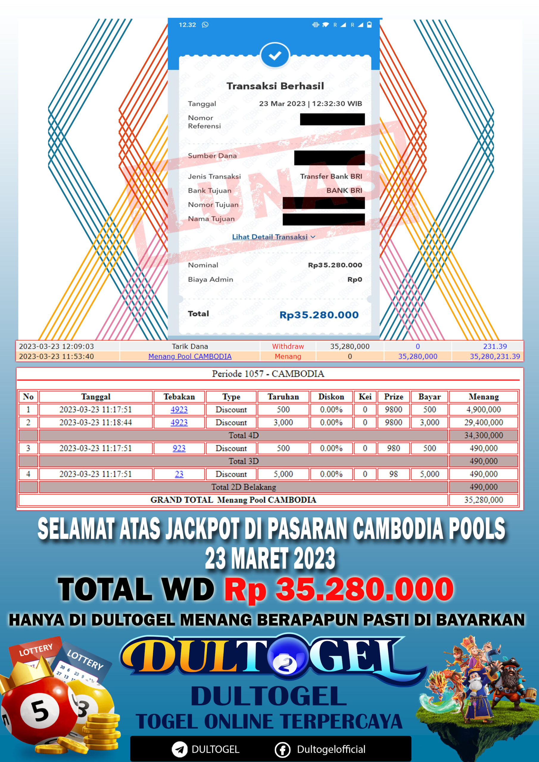 BUKTI JP DULTOGEL 23 MARET 2023