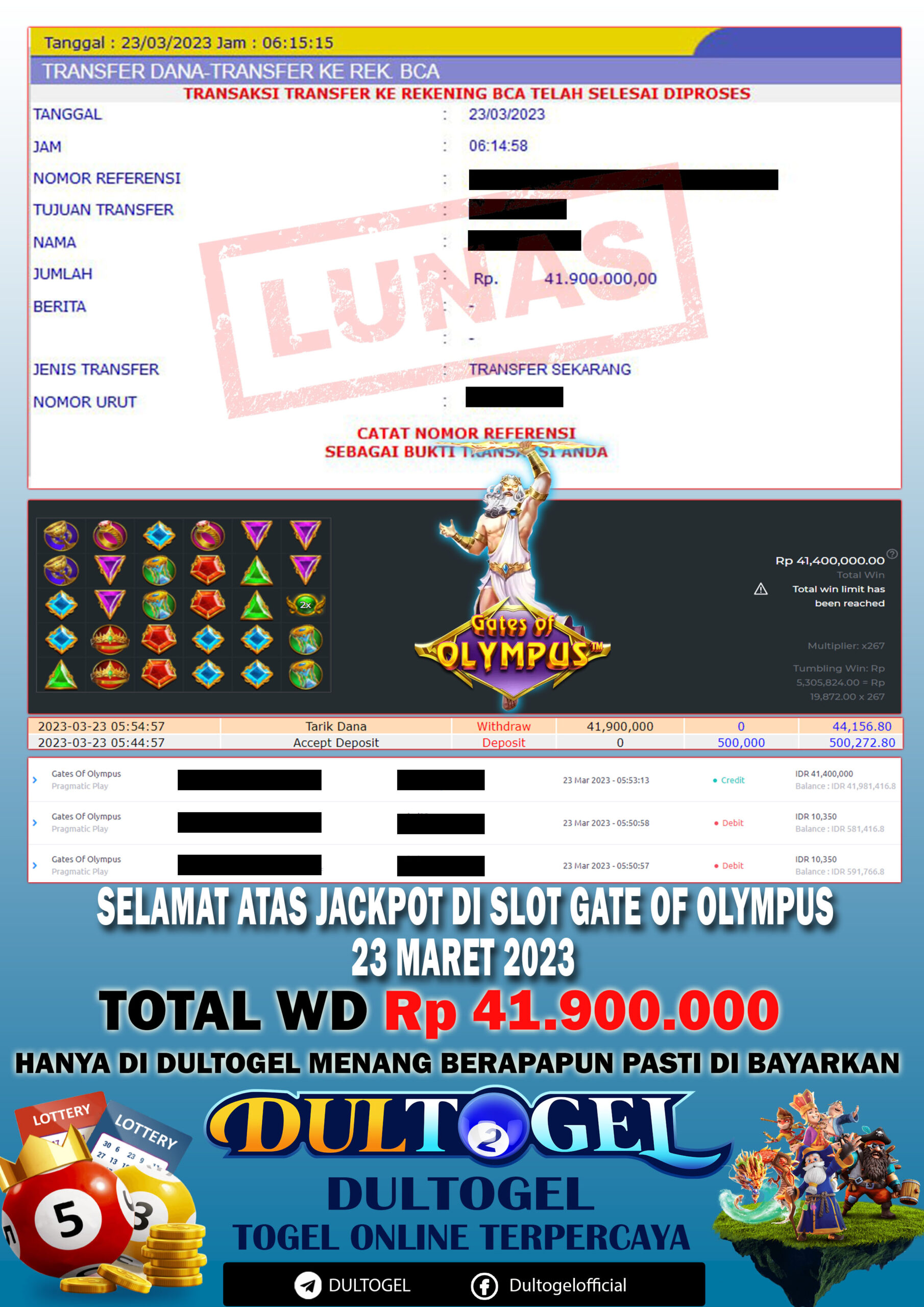 BUKTI JP DULTOGEL 23 MARET 2023