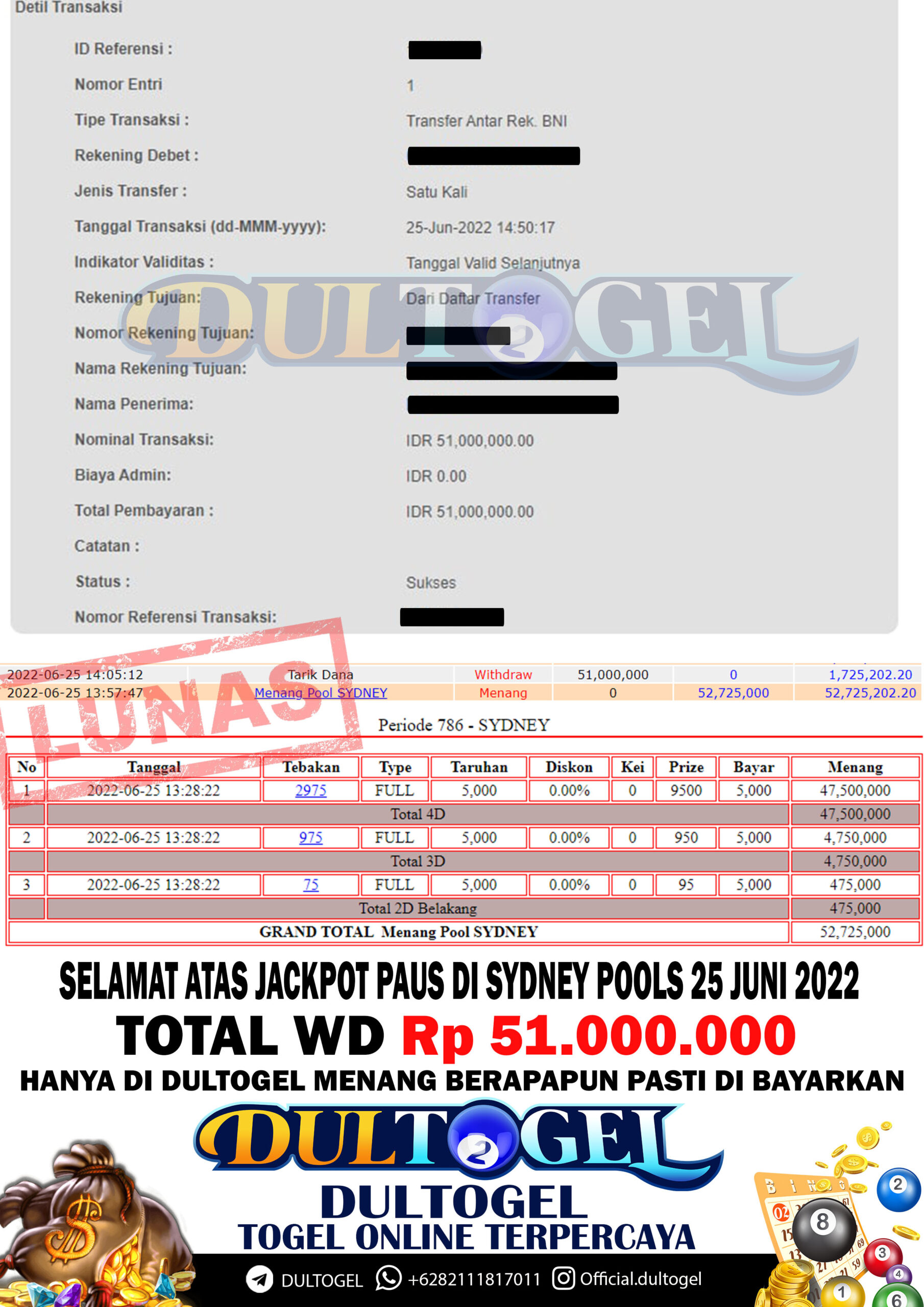 BUKTI JP DULTOGEL 25 JUNI 2022