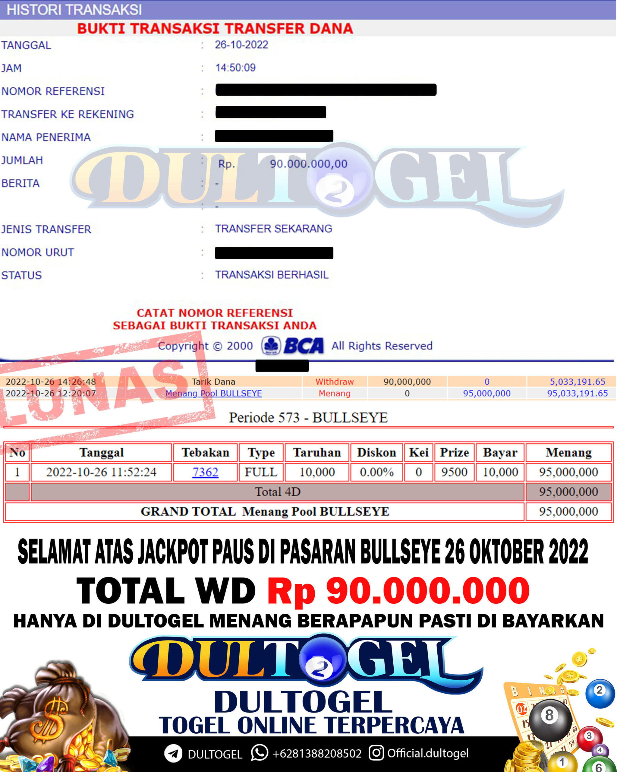 BUKTI JP DULTOGEL 26 OKTOBER 2022
