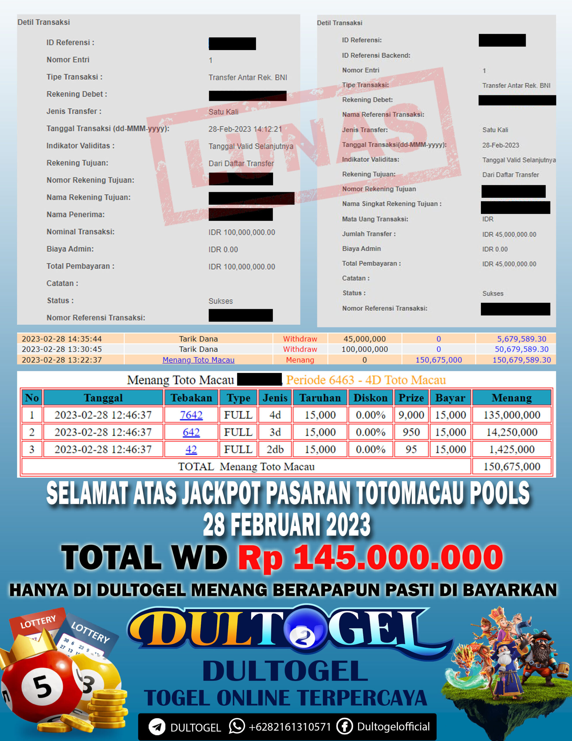 BUKTI JP DULTOGEL 28 FEBRUARI 2023