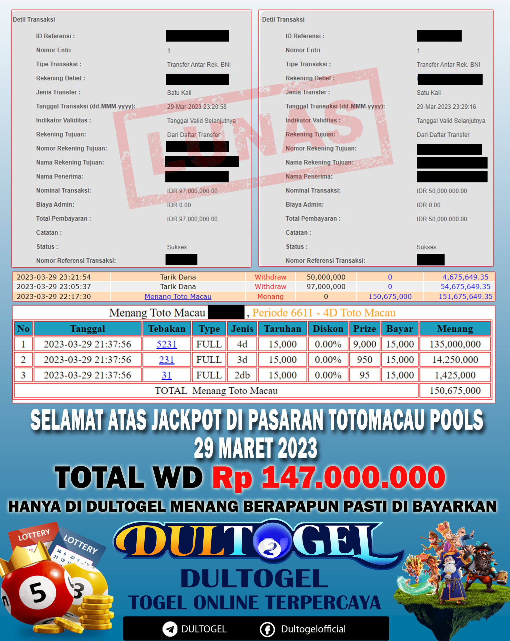 BUKTI JP DULTOGEL 29 MARET 2023