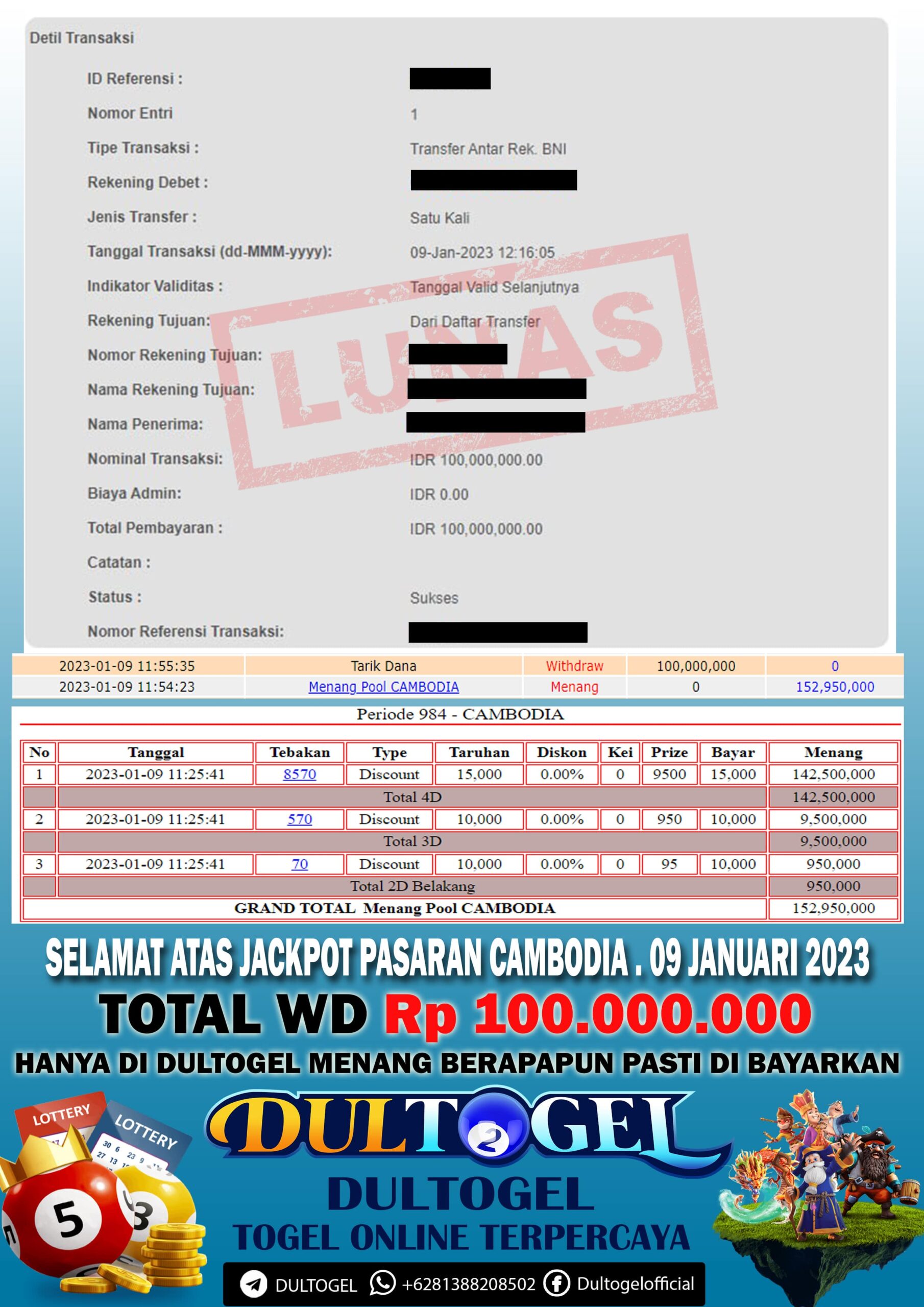 BUKTI JP DULTOGEL 09 JANUARI 2023