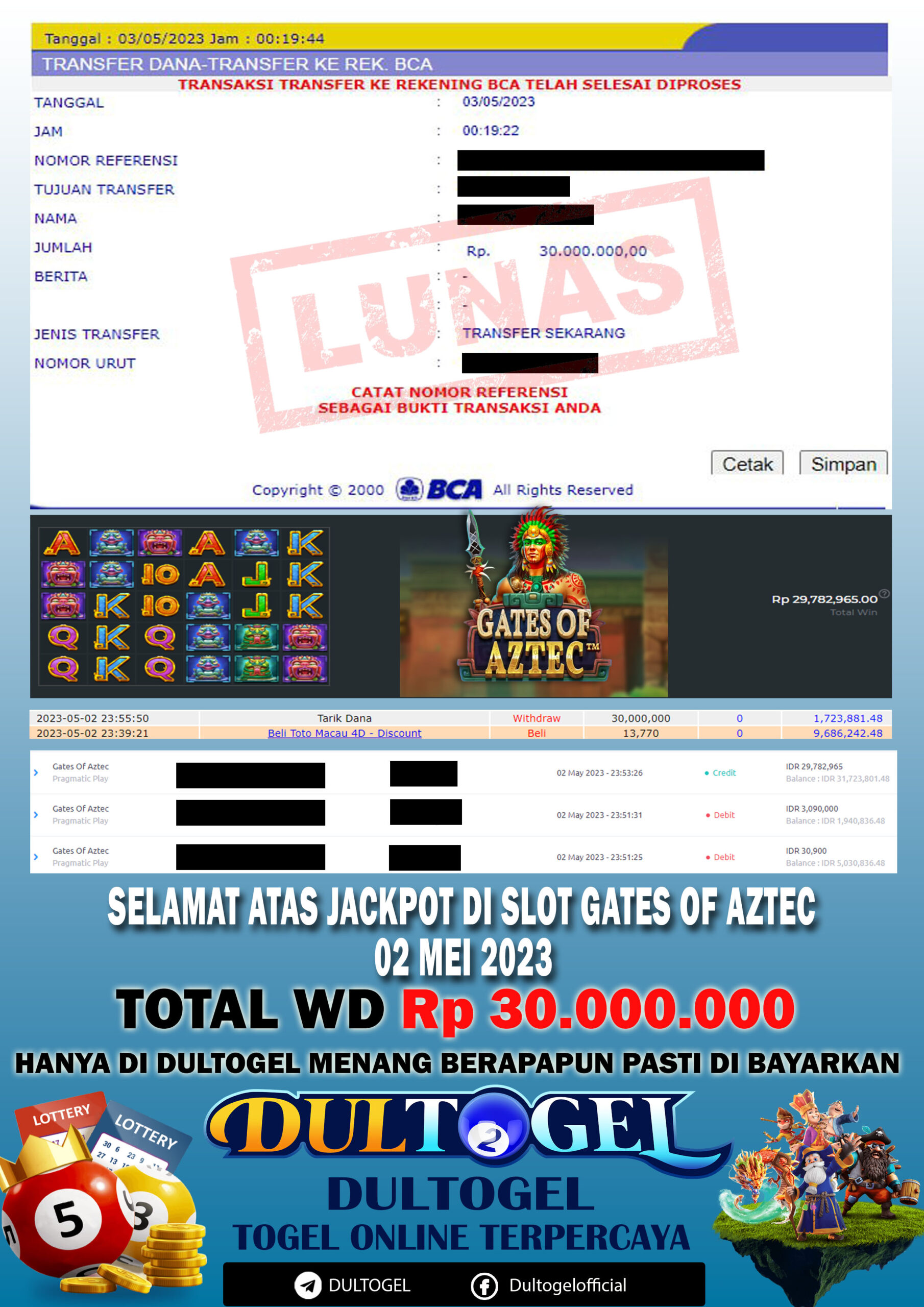 BUKTI JP DULTOGEL 3 MEI 2023