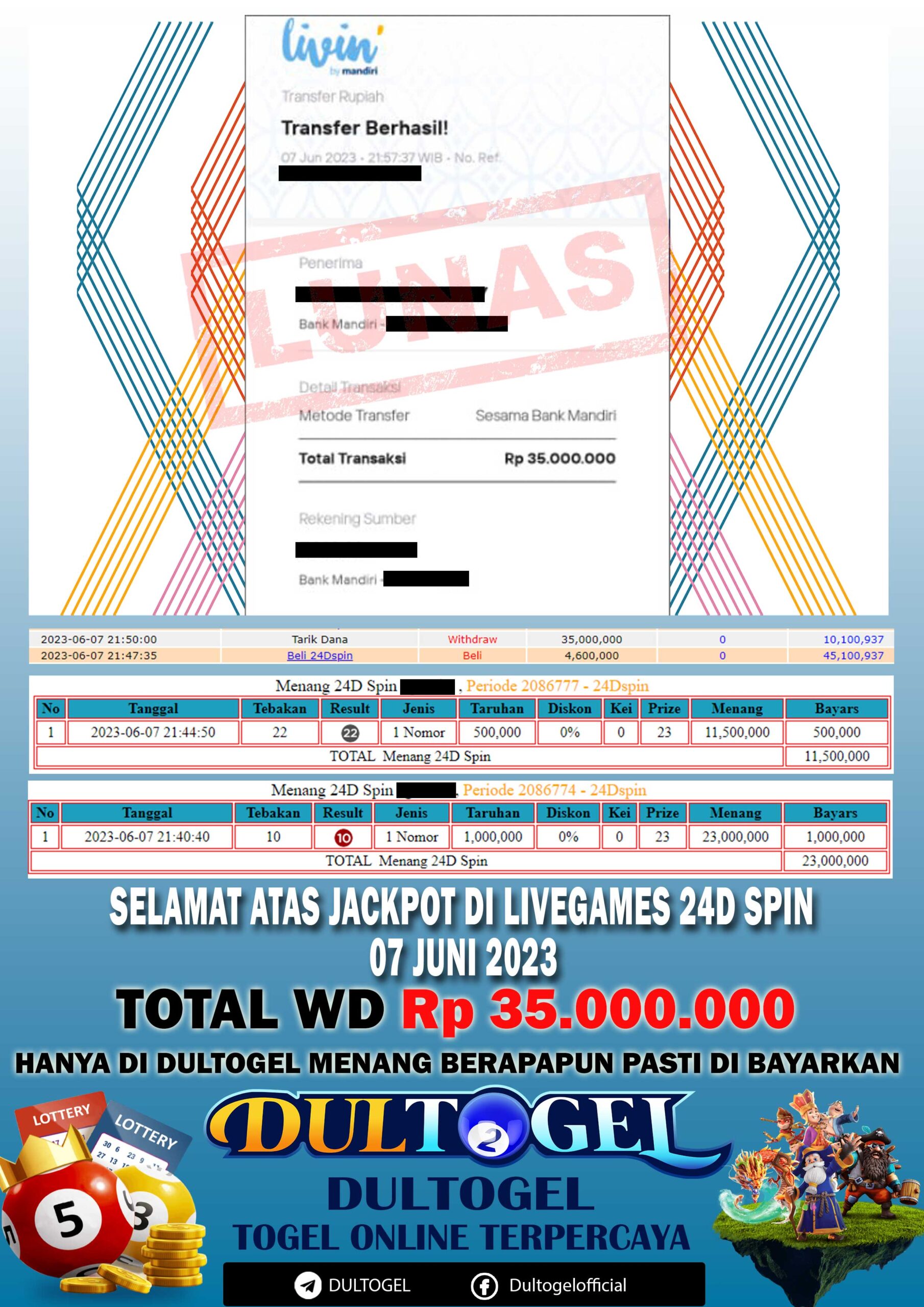 BUKTI JP DULTOGEL 07 JUNI 2023