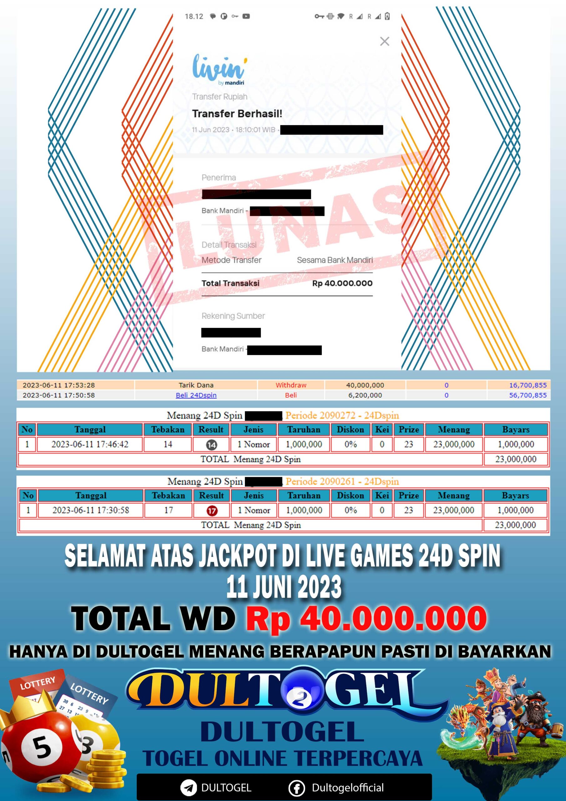BUKTI JP DULTOGEL 11 JUNI 2023