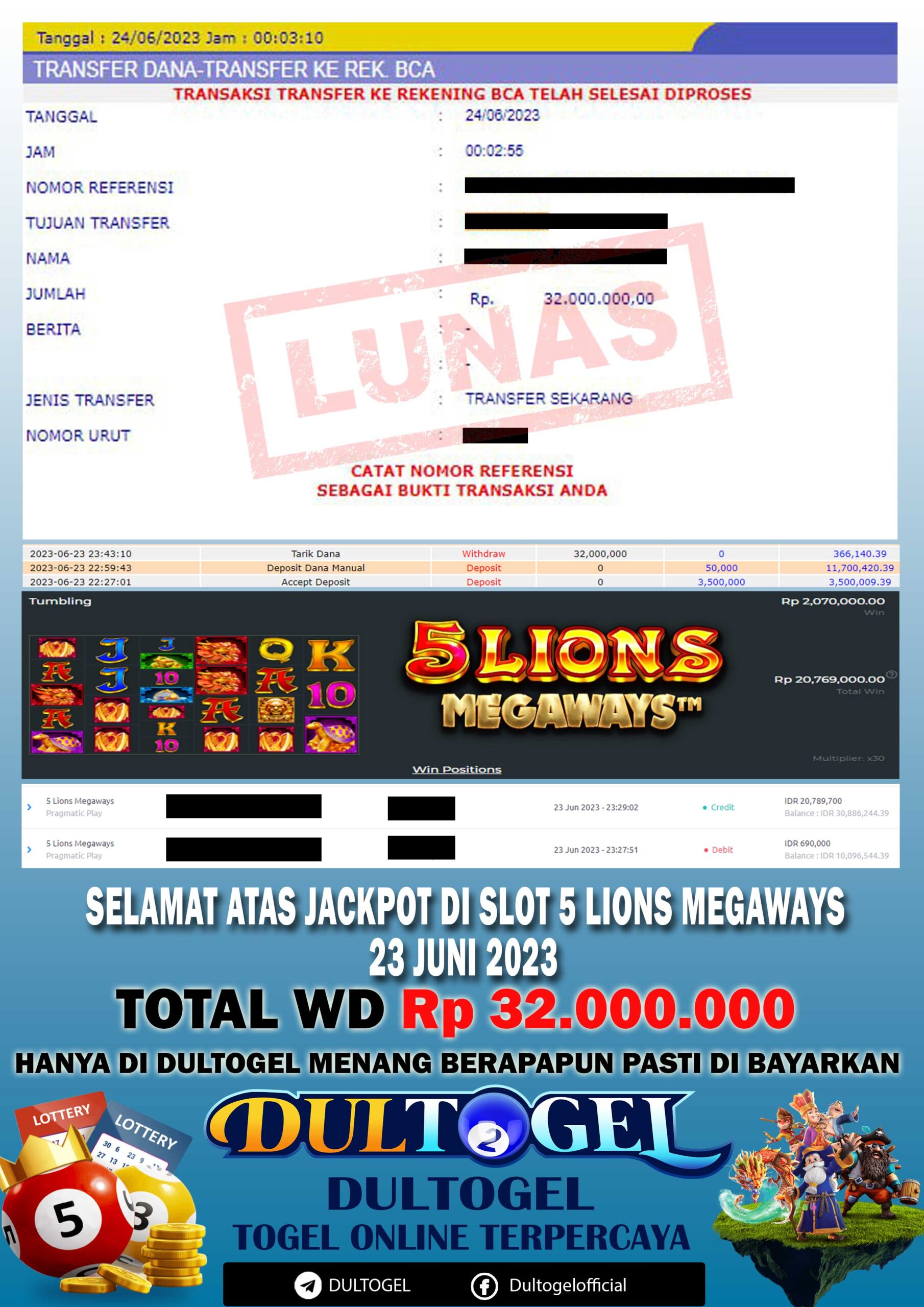 BUKTI JP DULTOGEL 23 JUNI 2023