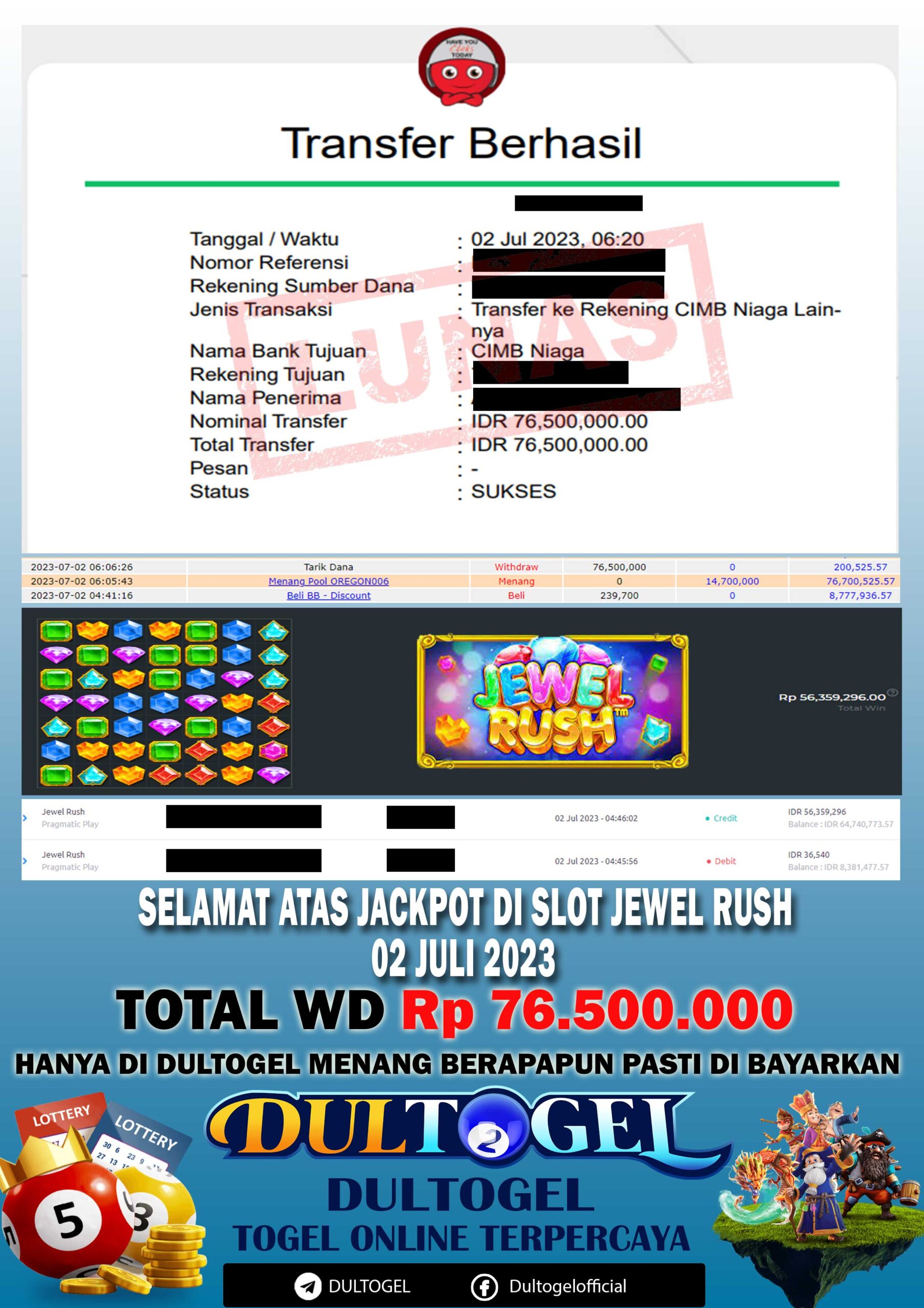 BUKTI JP DULTOGEL 02 JULI 2023