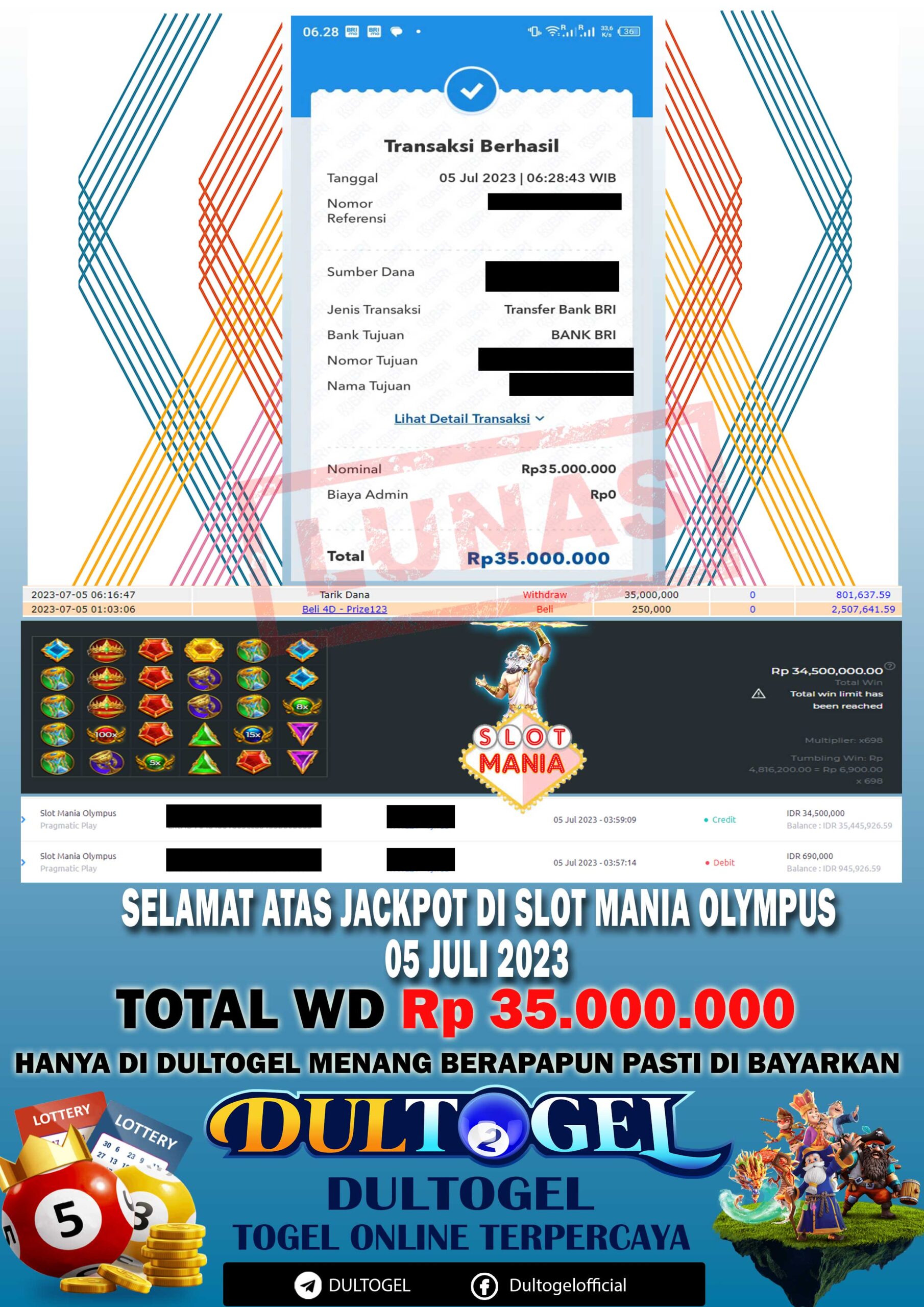 BUKTI JP DULTOGEL 05 JULI 2023
