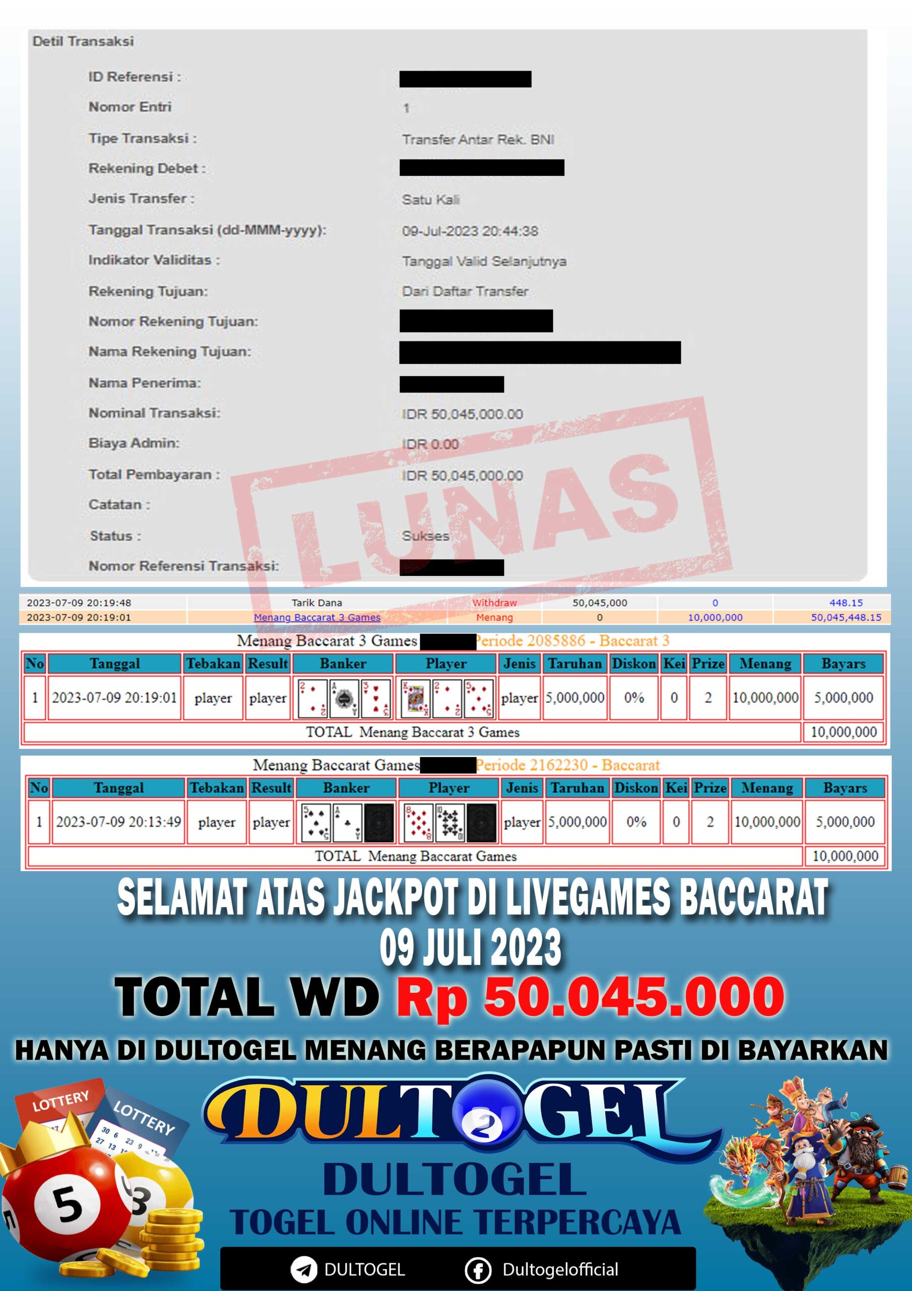 BUKTI JP DULTOGEL 09 JULI 2023