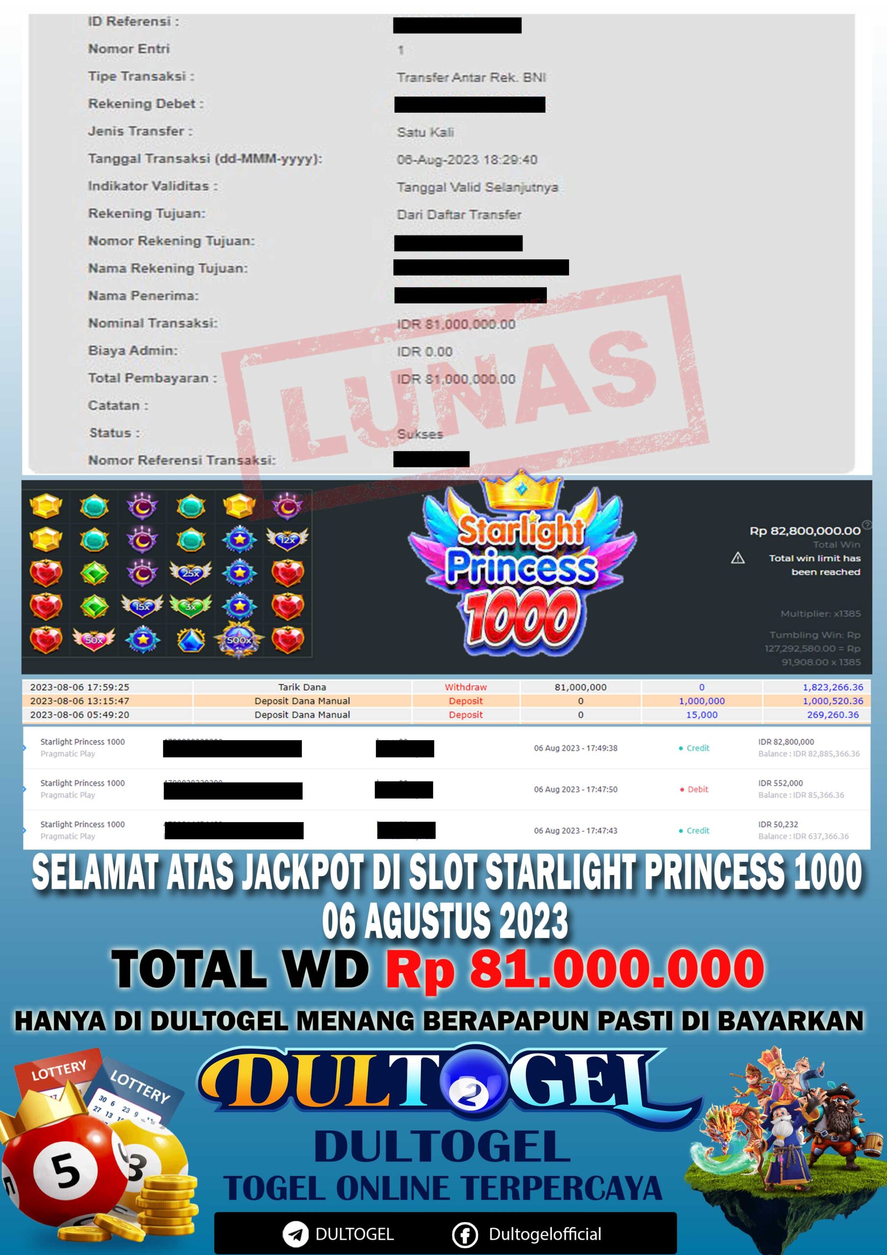 BUKTI JP DULTOGEL 06 AGUSTUS 2023