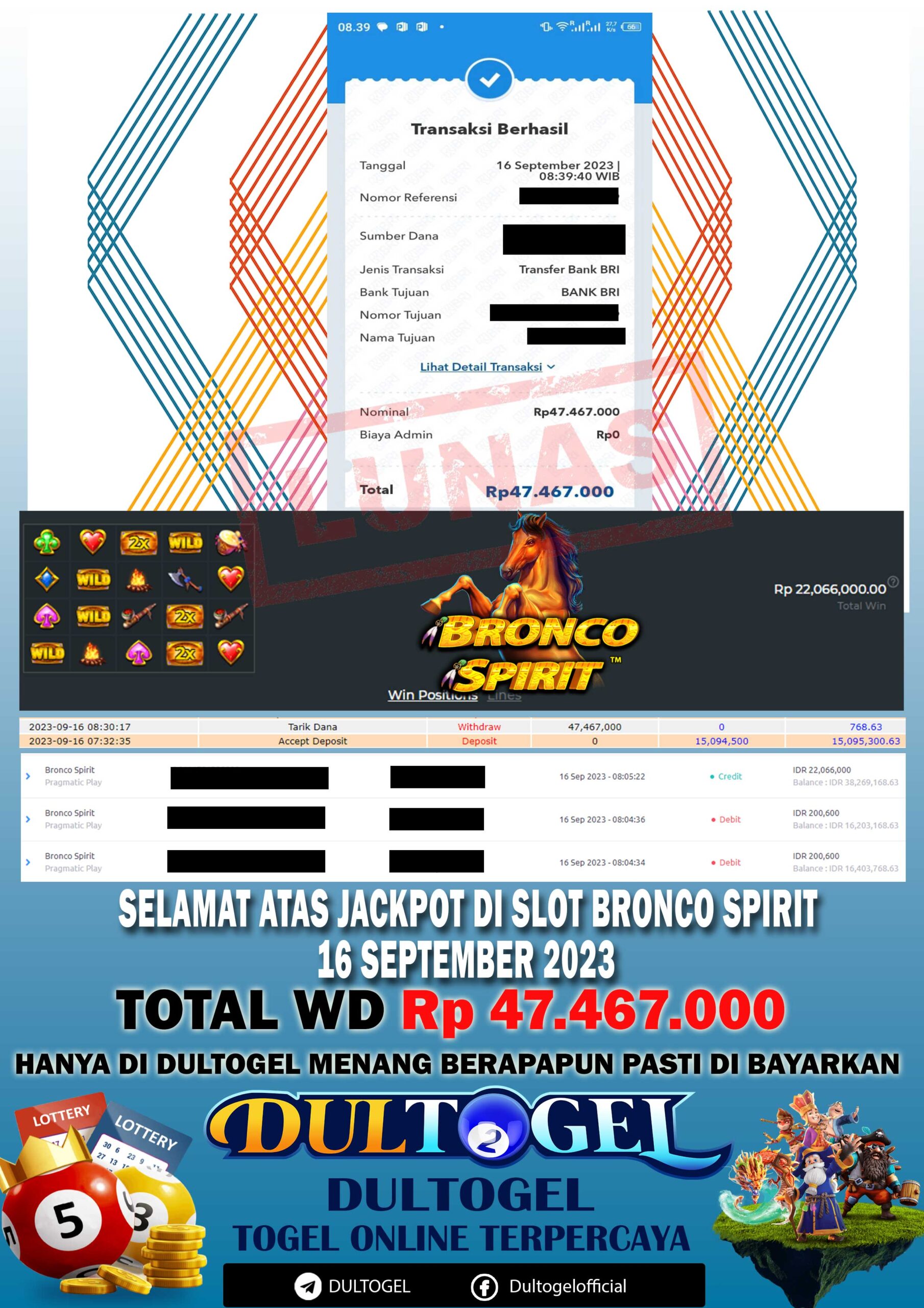 BUKTI JP DULTOGEL 16 SEPTEMBER 2023
