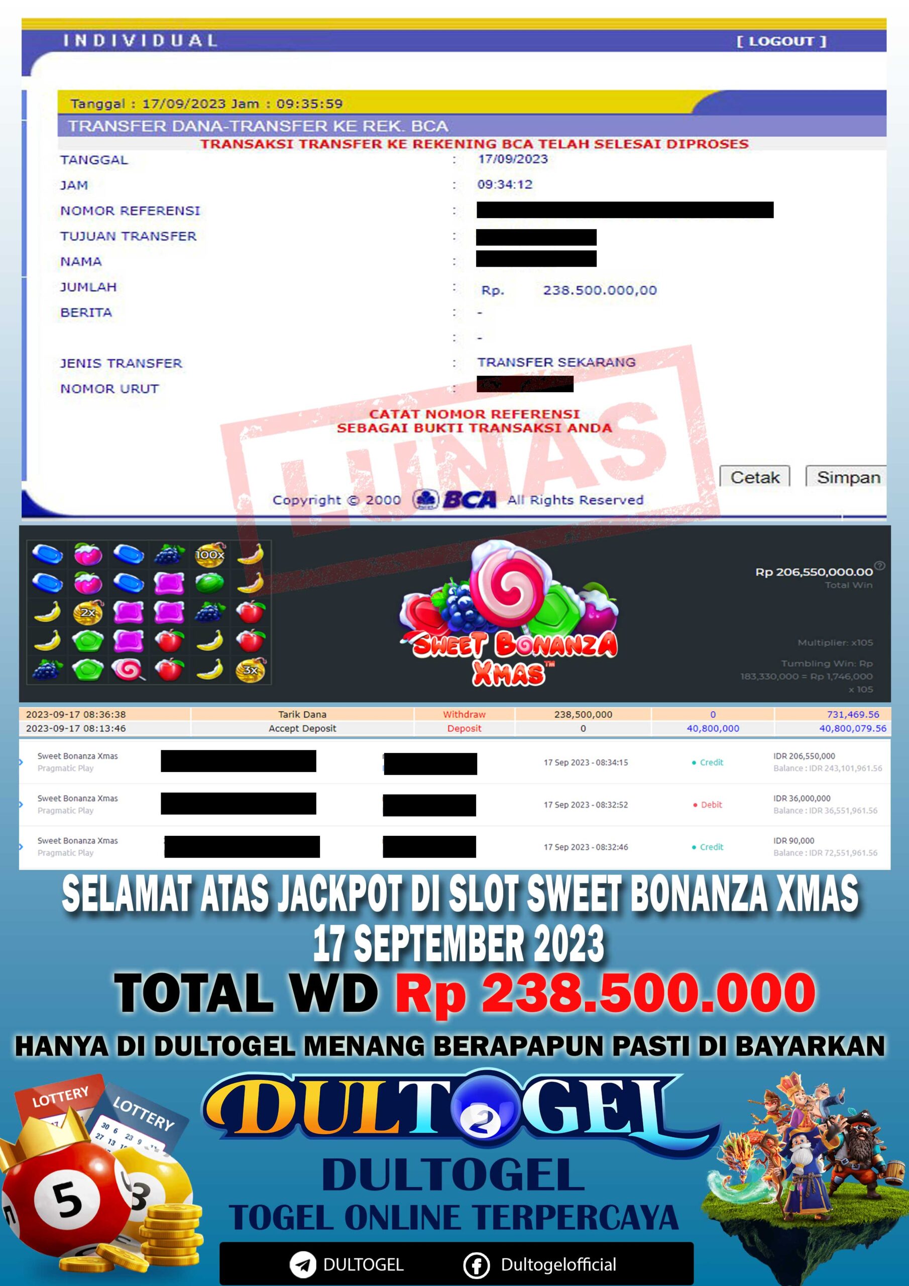 BUKTI JP DULTOGEL 17 SEPTEMBER 2023