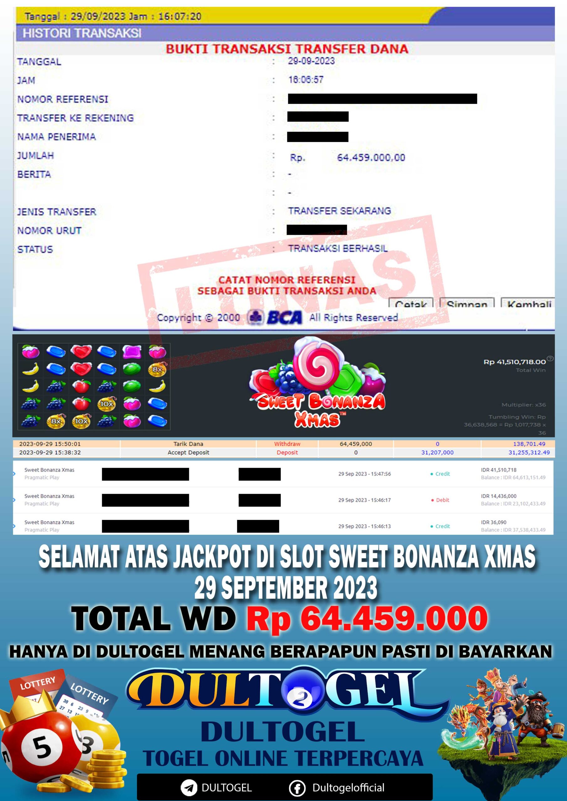 BUKTI JP DULTOGEL 29 SEPTEMBER 2023