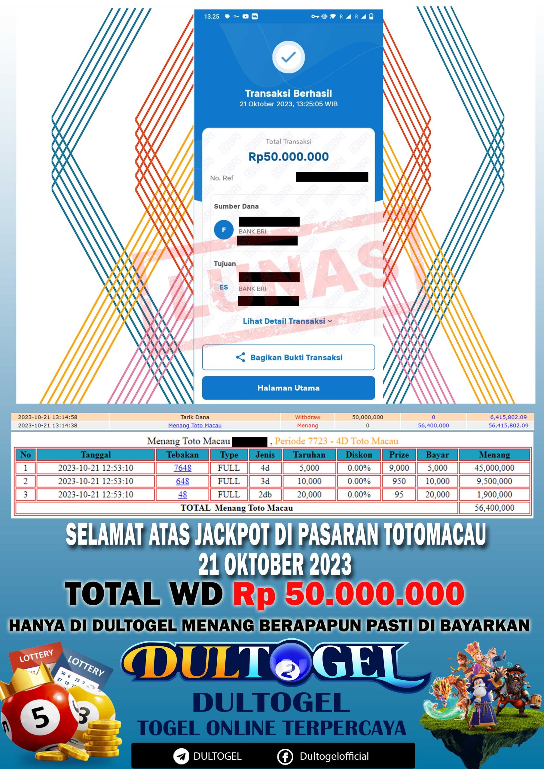 BUKTI JP DULTOGEL 21 OKTOBER 2023