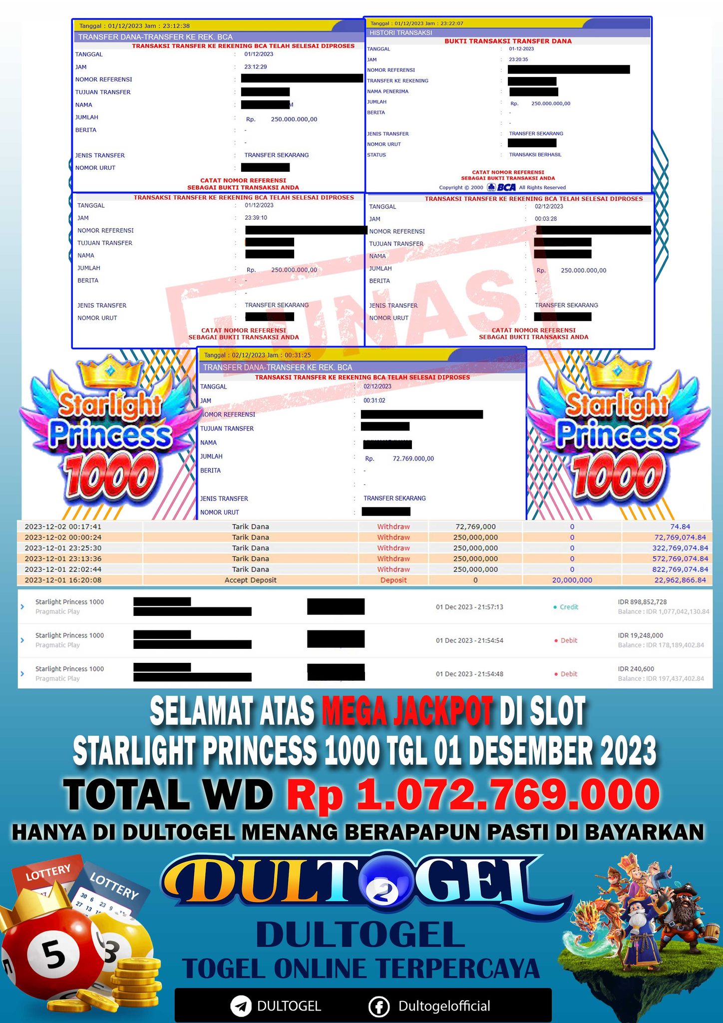 BUKTI JP DULTOGEL 01 DESEMBER 2023