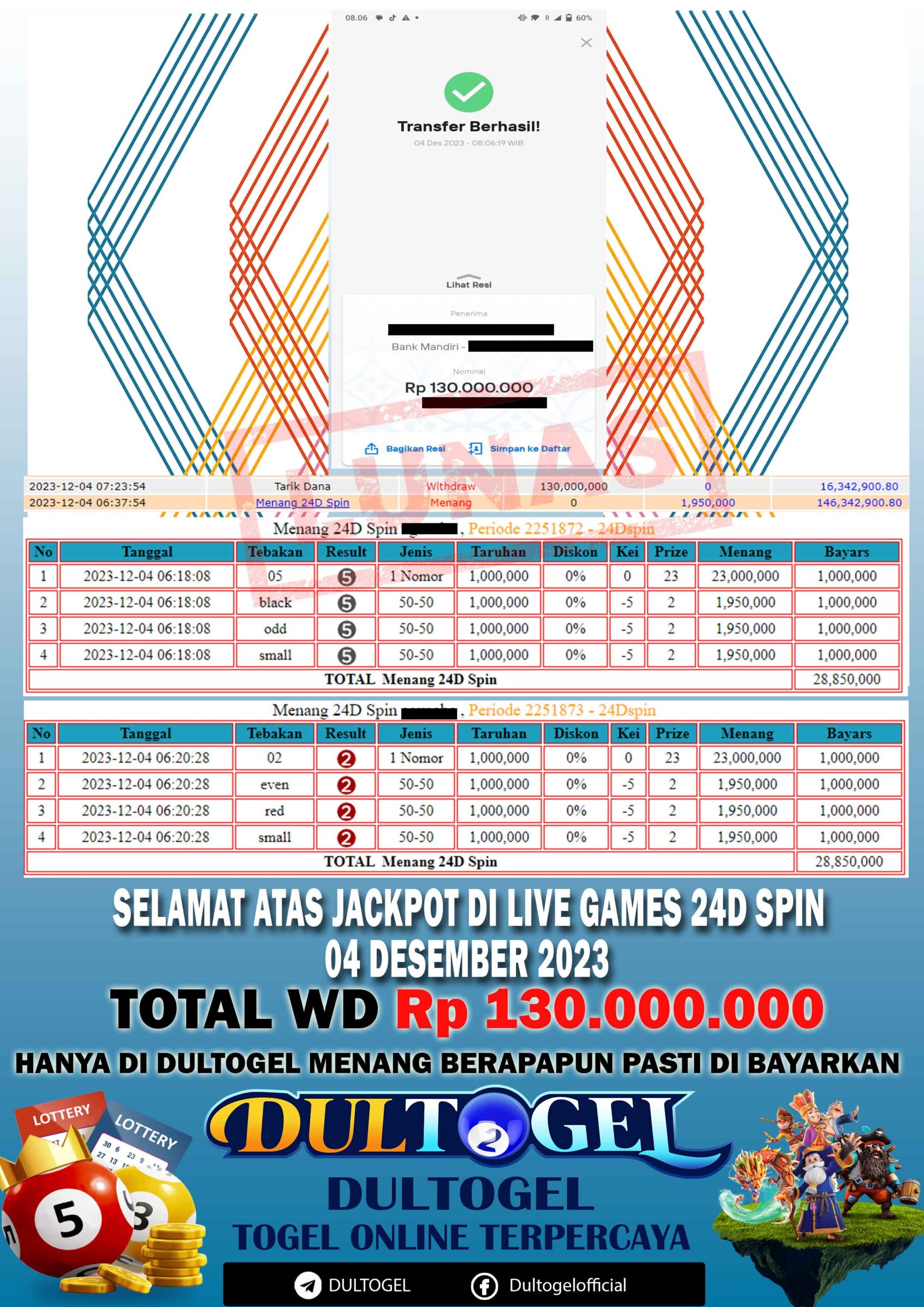BUKTI JP DULTOGEL 04 DESEMBER 2023