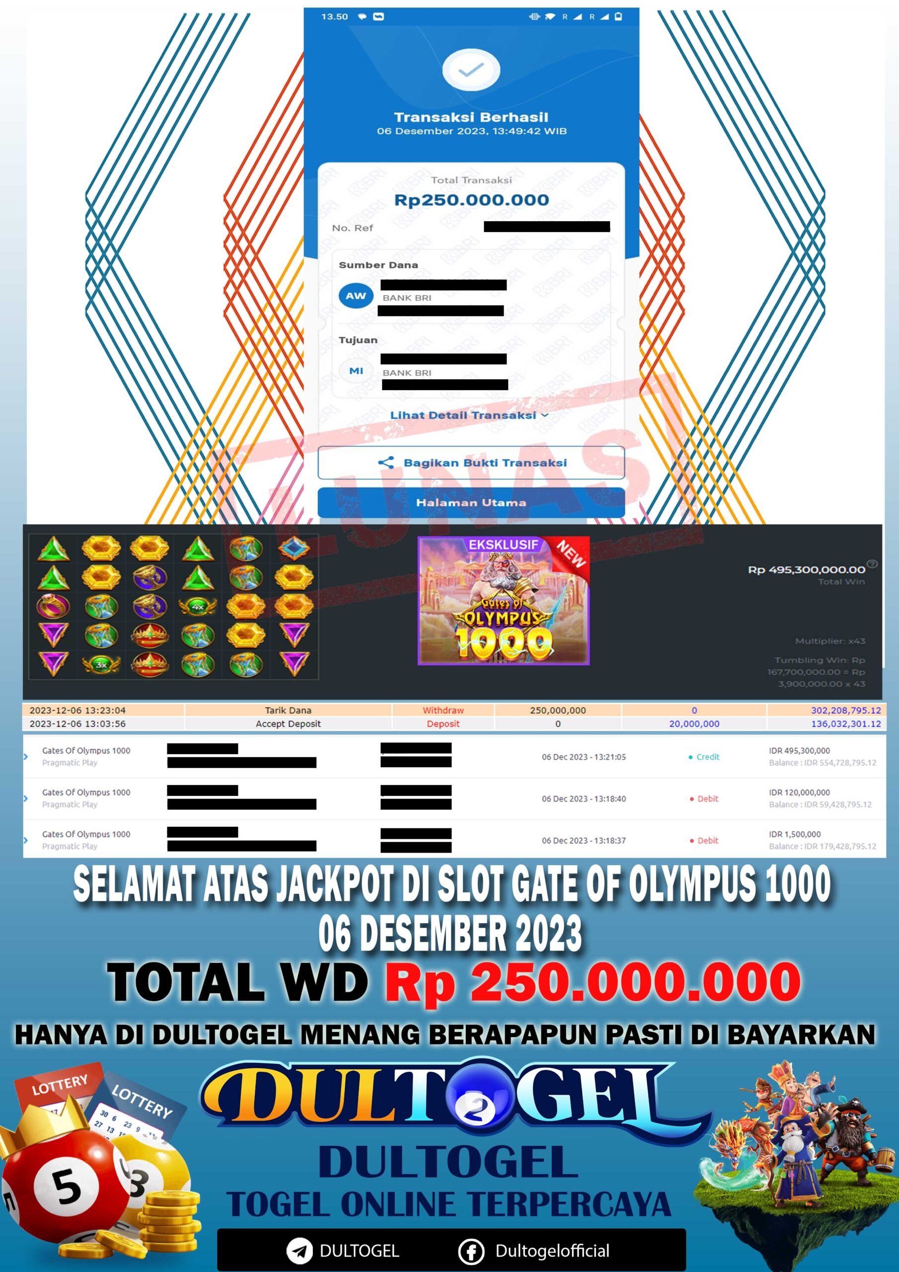 BUKTI JP DULTOGEL 06 DESEMBER 2023