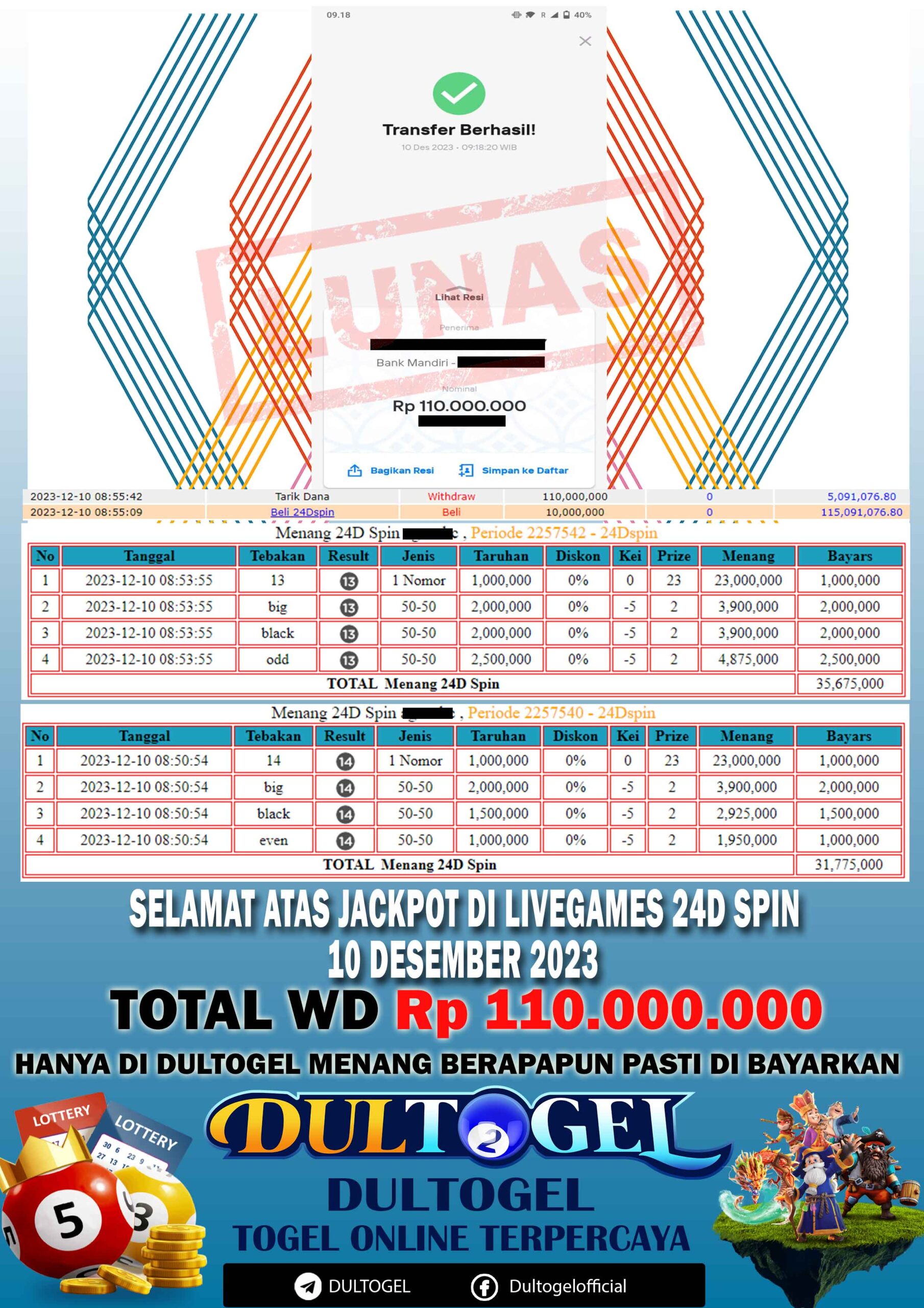 BUKTI JP DULTOGEL 10 DESEMBER 2023