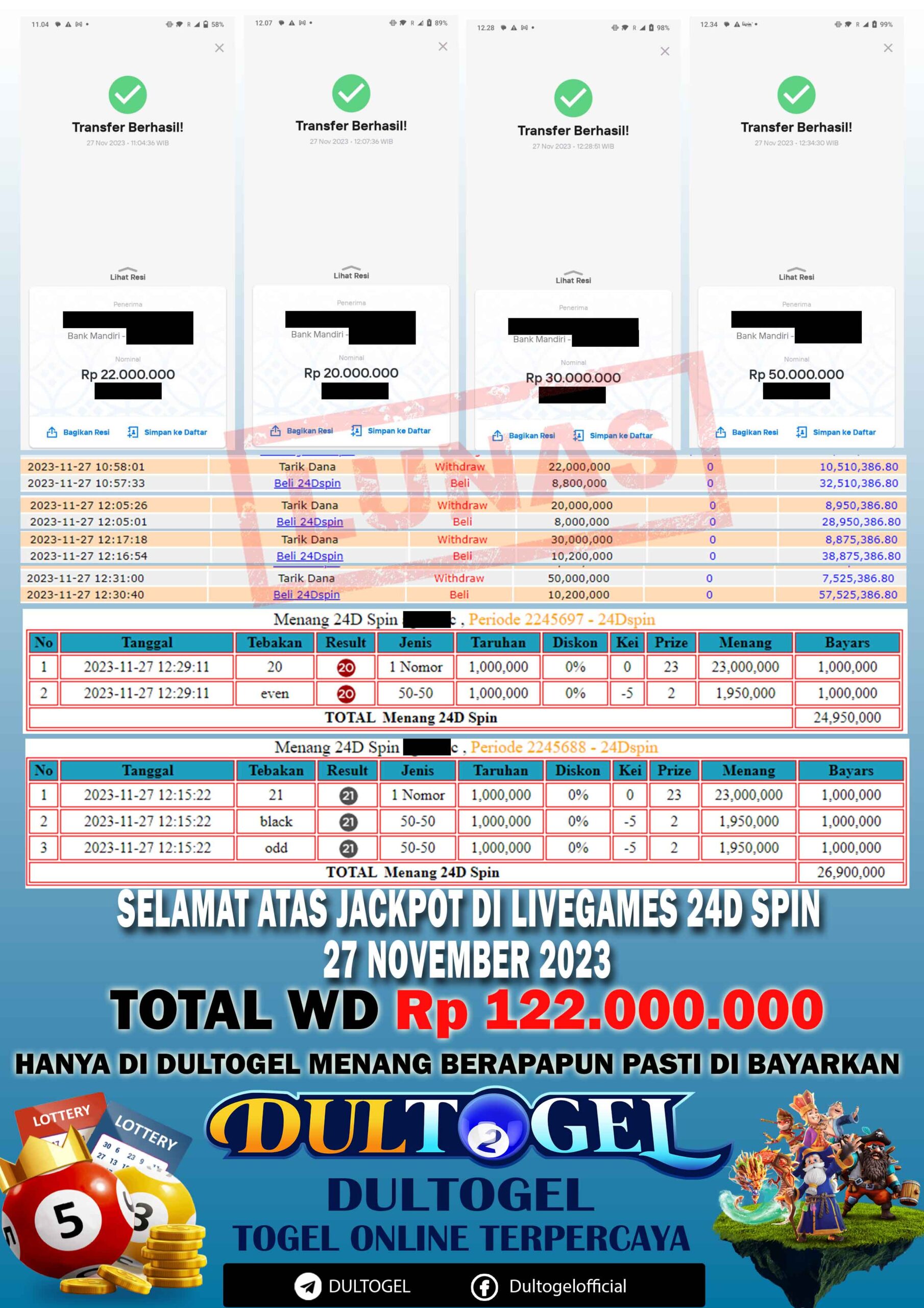 BUKTI JP DULTOGEL 27 NOVEMBER 2023