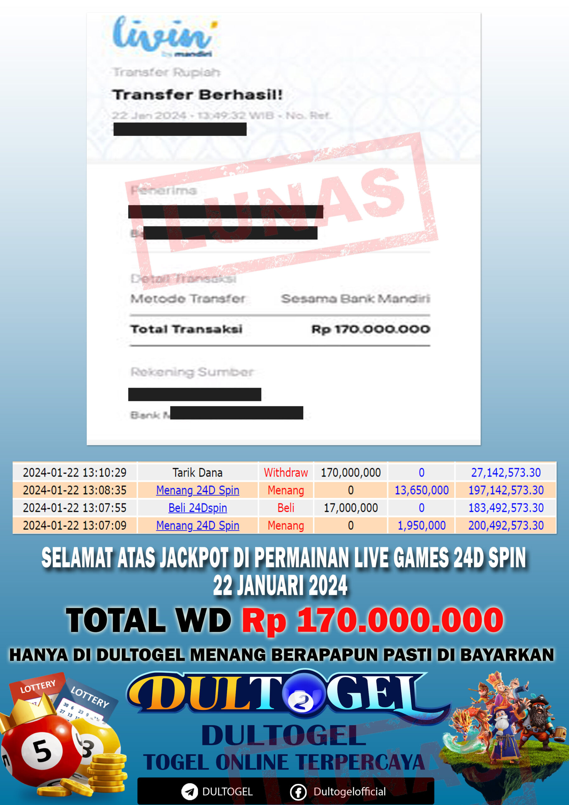 BUKTI JP DULTOGEL 22 JANUARI 2024