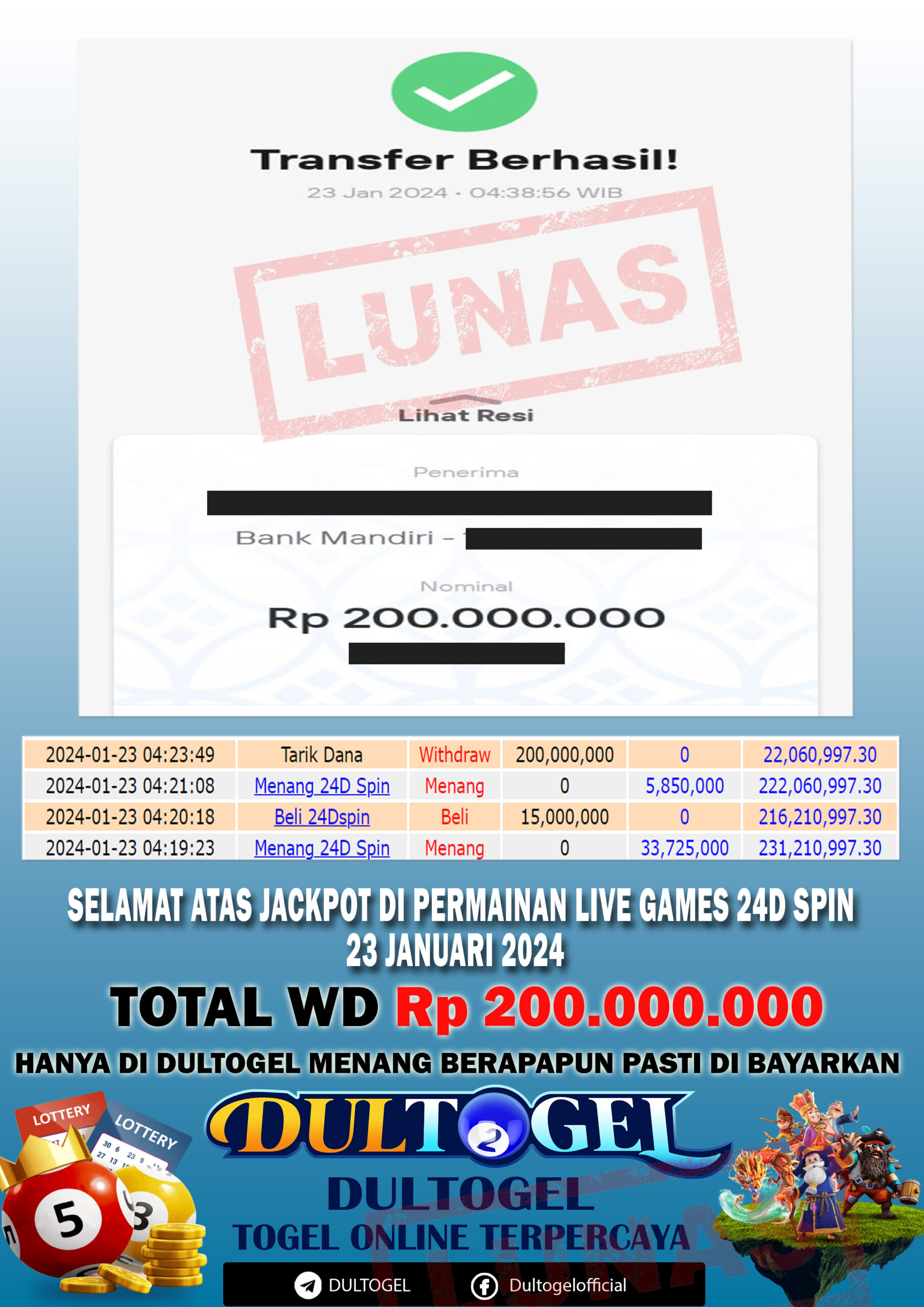 BUKTI JP DULTOGEL 23 JANUARI 2024