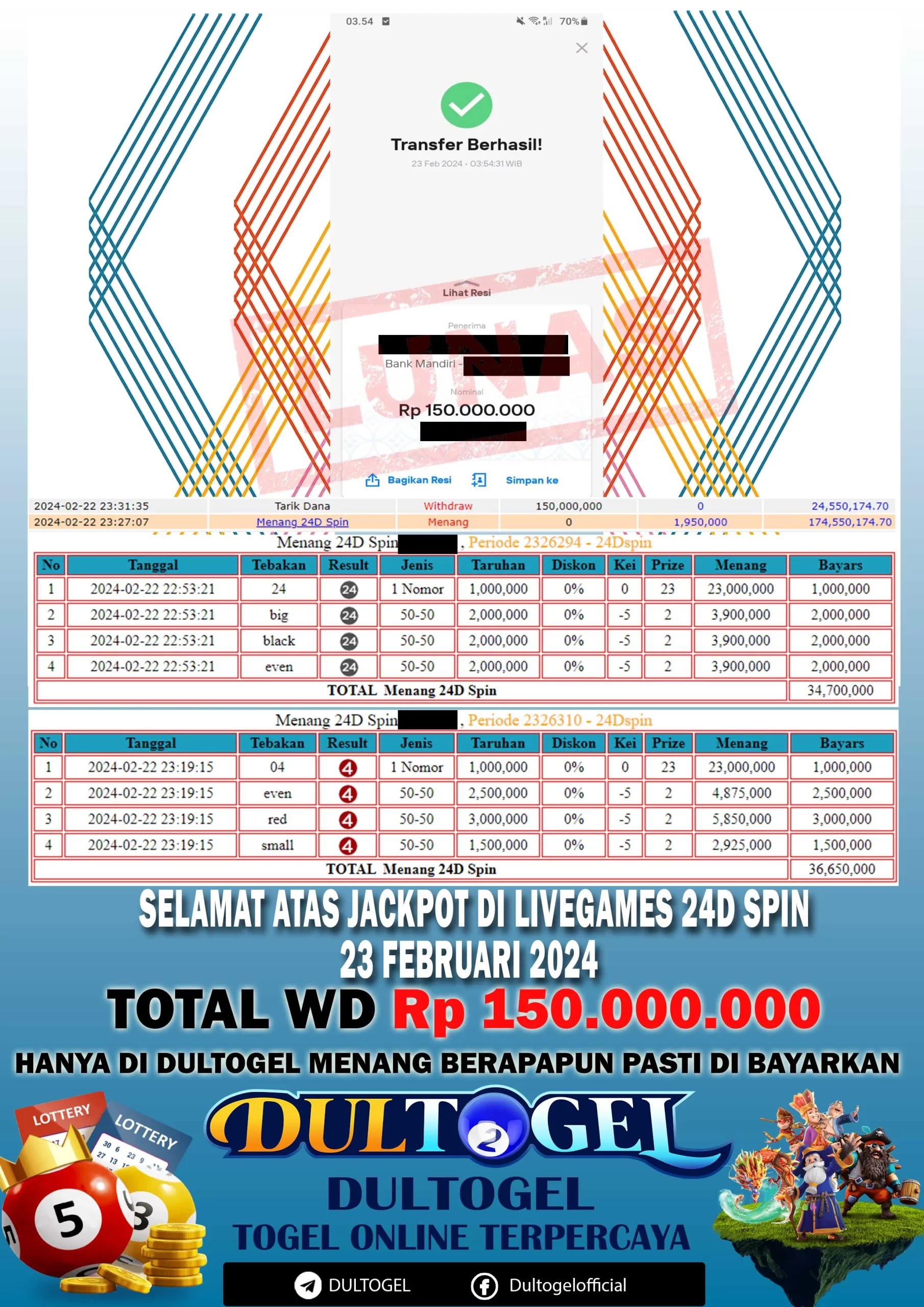 BUKTI JP DULTOGEL 23 FEBRUARI 2024