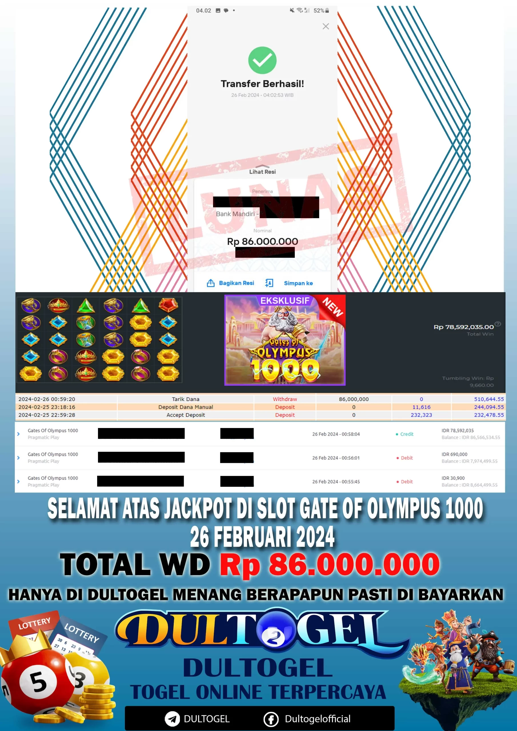 BUKTI JP DULTOGEL 26 FEBRUARI 2024