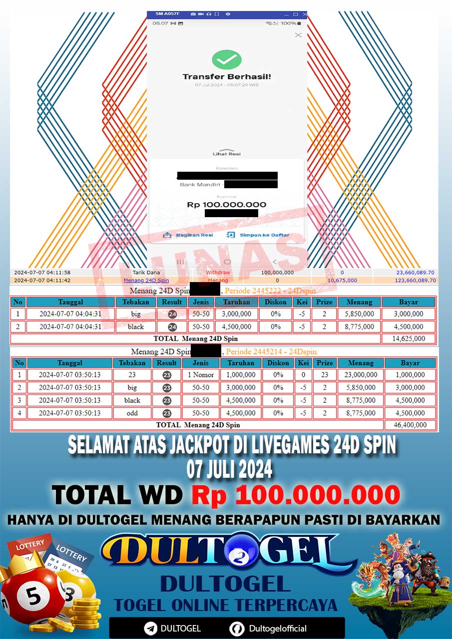 BUKTI JP DULTOGEL 07 JULI 2024