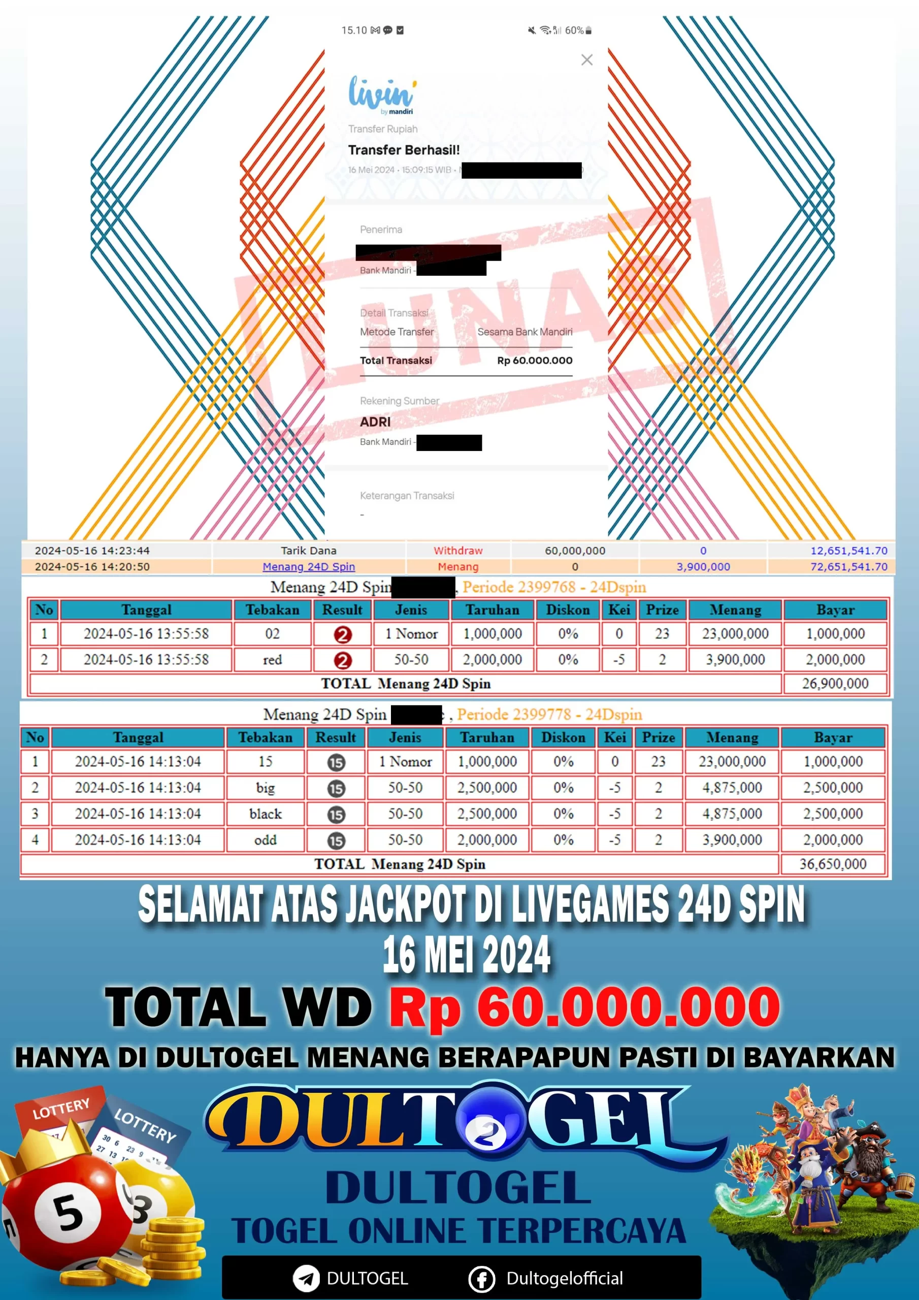 BUKTI JP DULTOGEL 16 MEI 2024