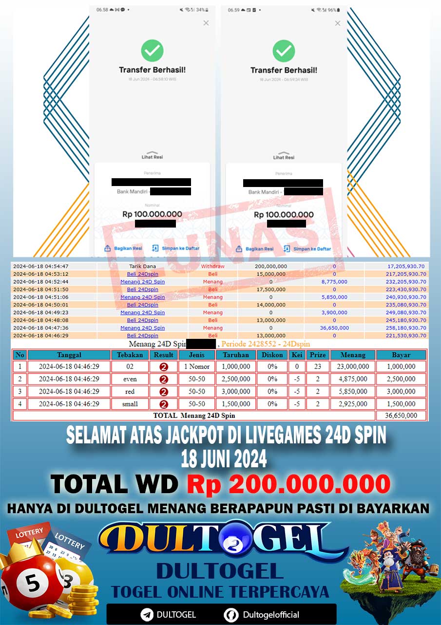 BUKTI JP DULTOGEL 18 JUNI 2024