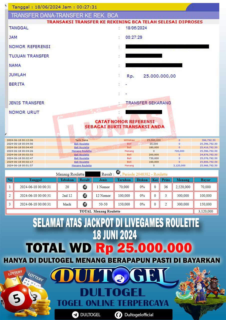 BUKTI JP DULTOGEL 18 JUNI 2024