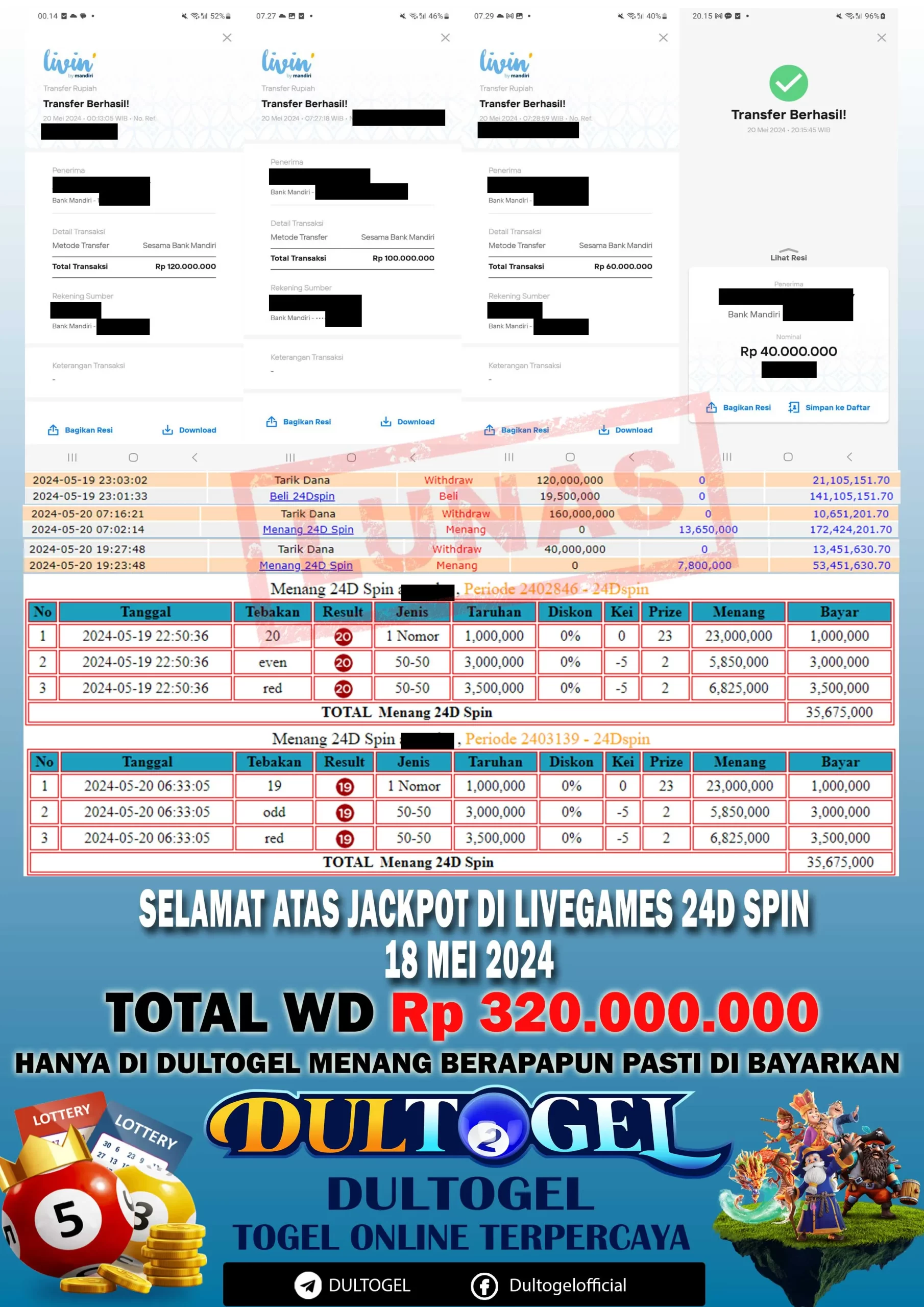 BUKTI JP DULTOGEL 18 MEI 2024