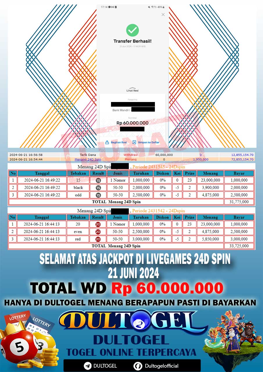 BUKTI JP DULTOGEL 21 JUNI 2024
