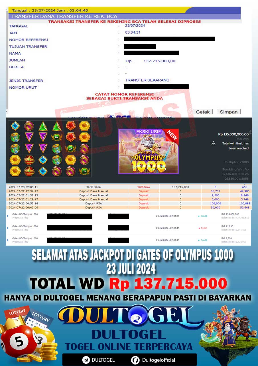 BUKTI JP DULTOGEL 23 JULI 2024