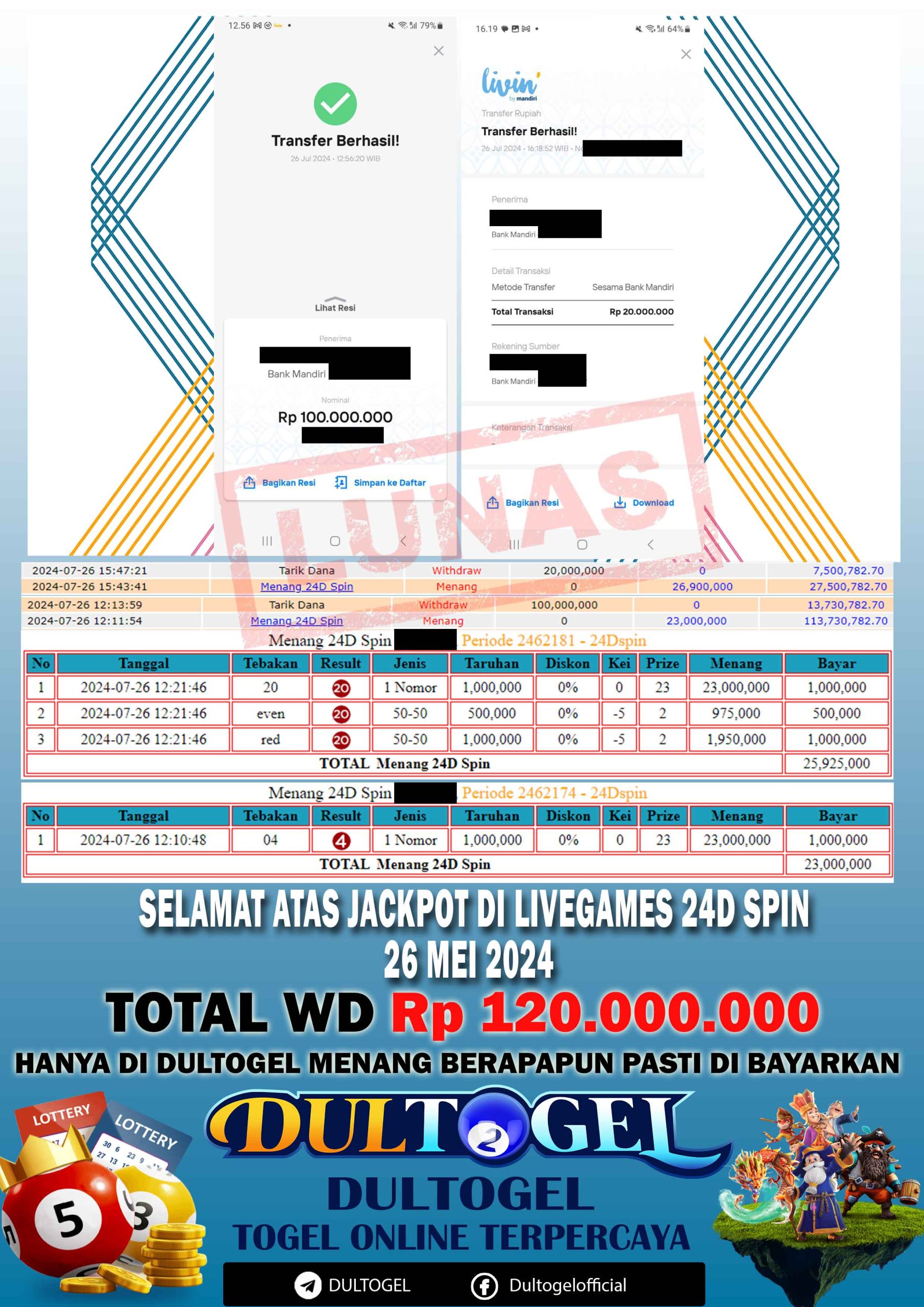 BUKTI JP DULTOGEL 26 JULI 2024